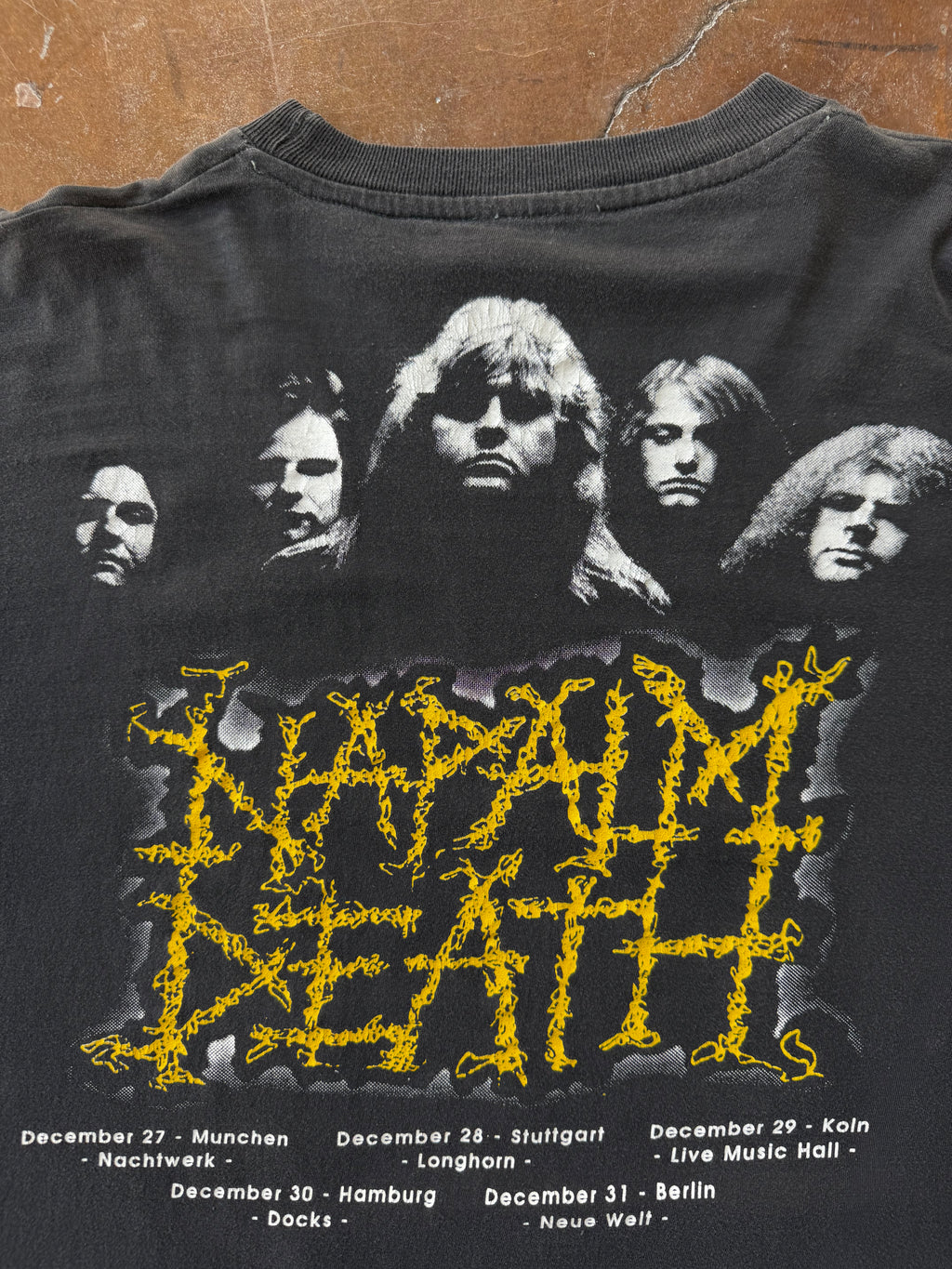 90s Napalm Death "utopia banished" euro longsleeve shirt (XL)