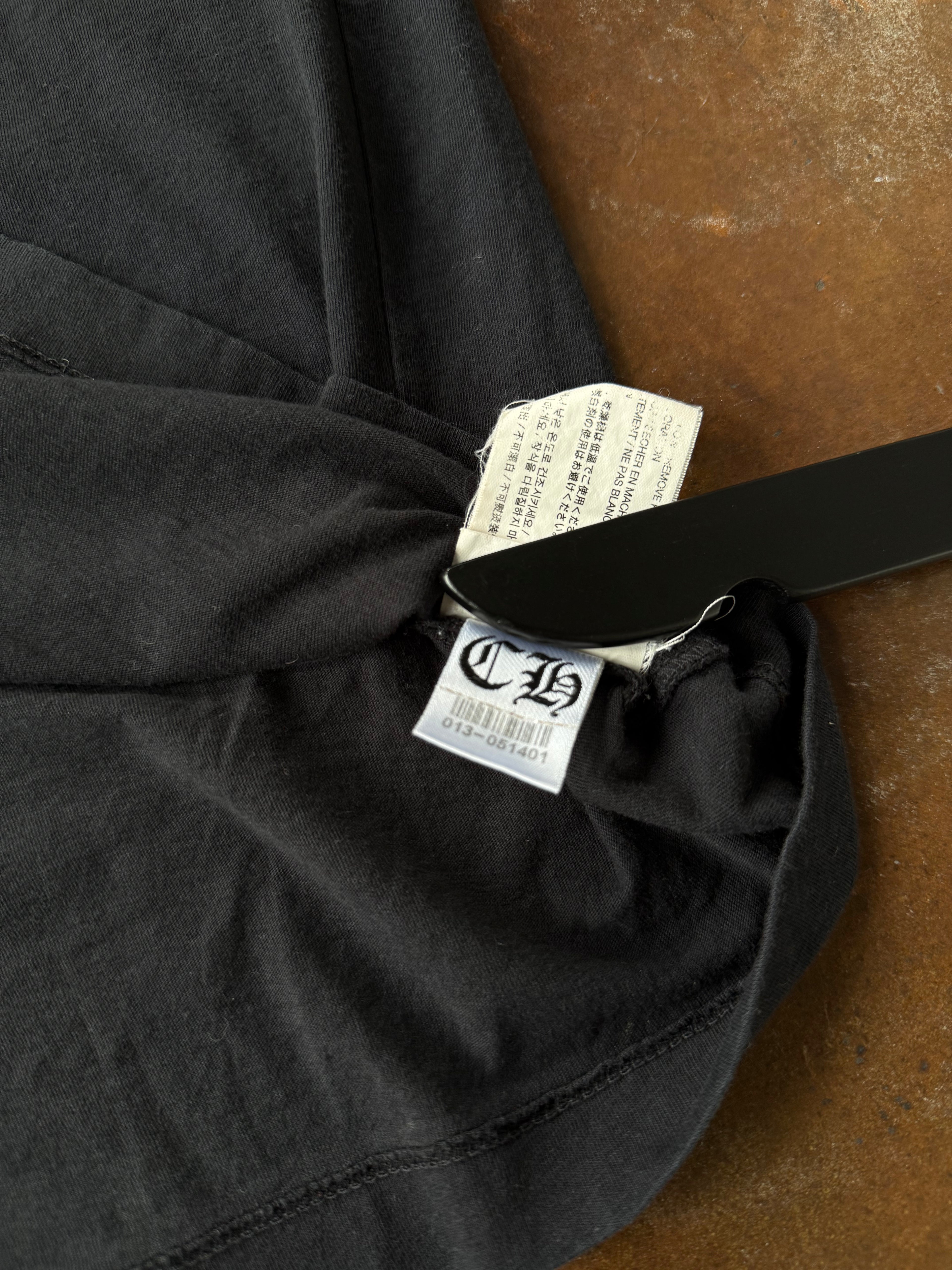 2000s Chrome Hearts "T-Bar" logo shirt (SMALL)
