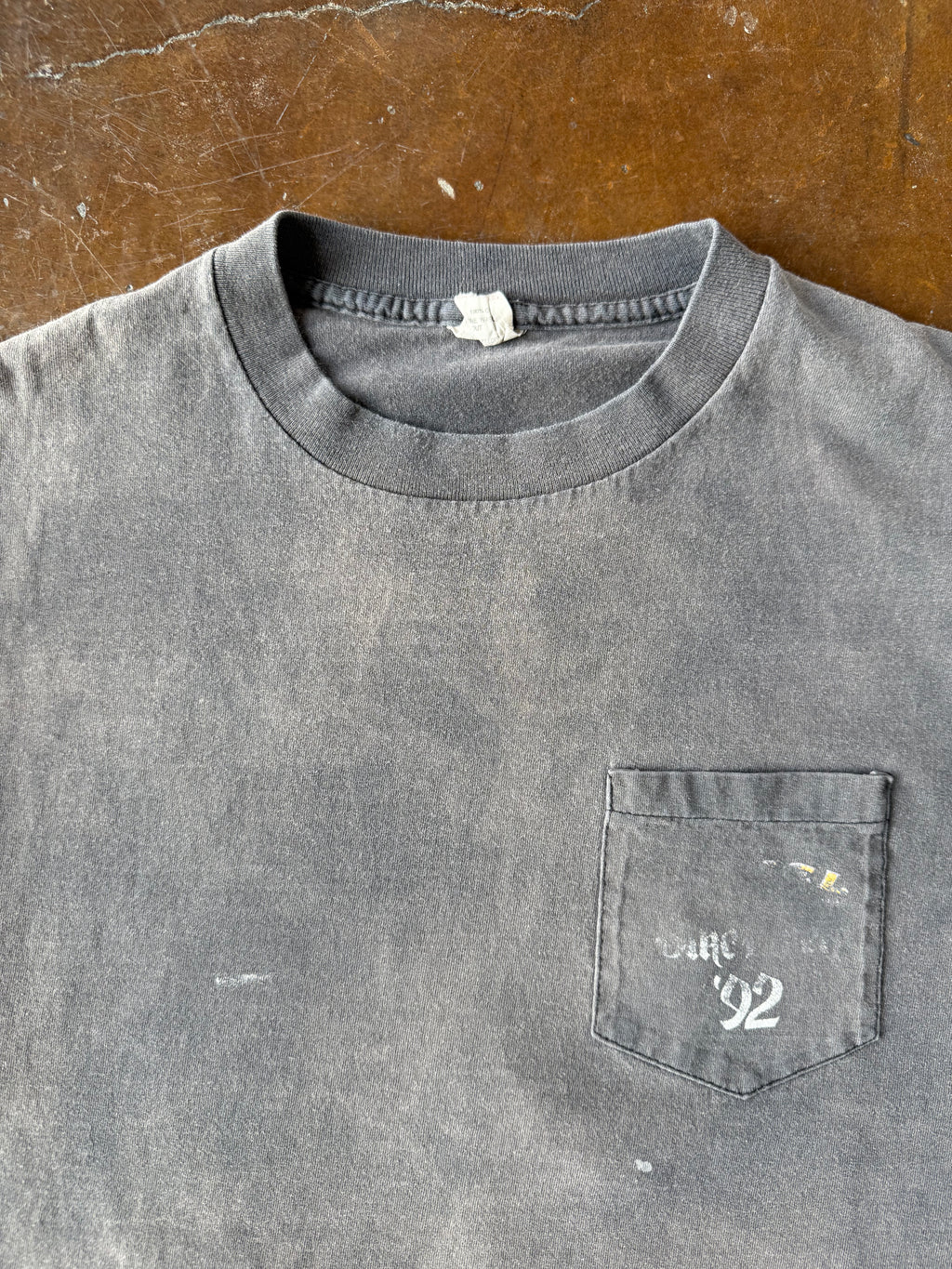1992 faded Camel biker pocket shirt (XL)