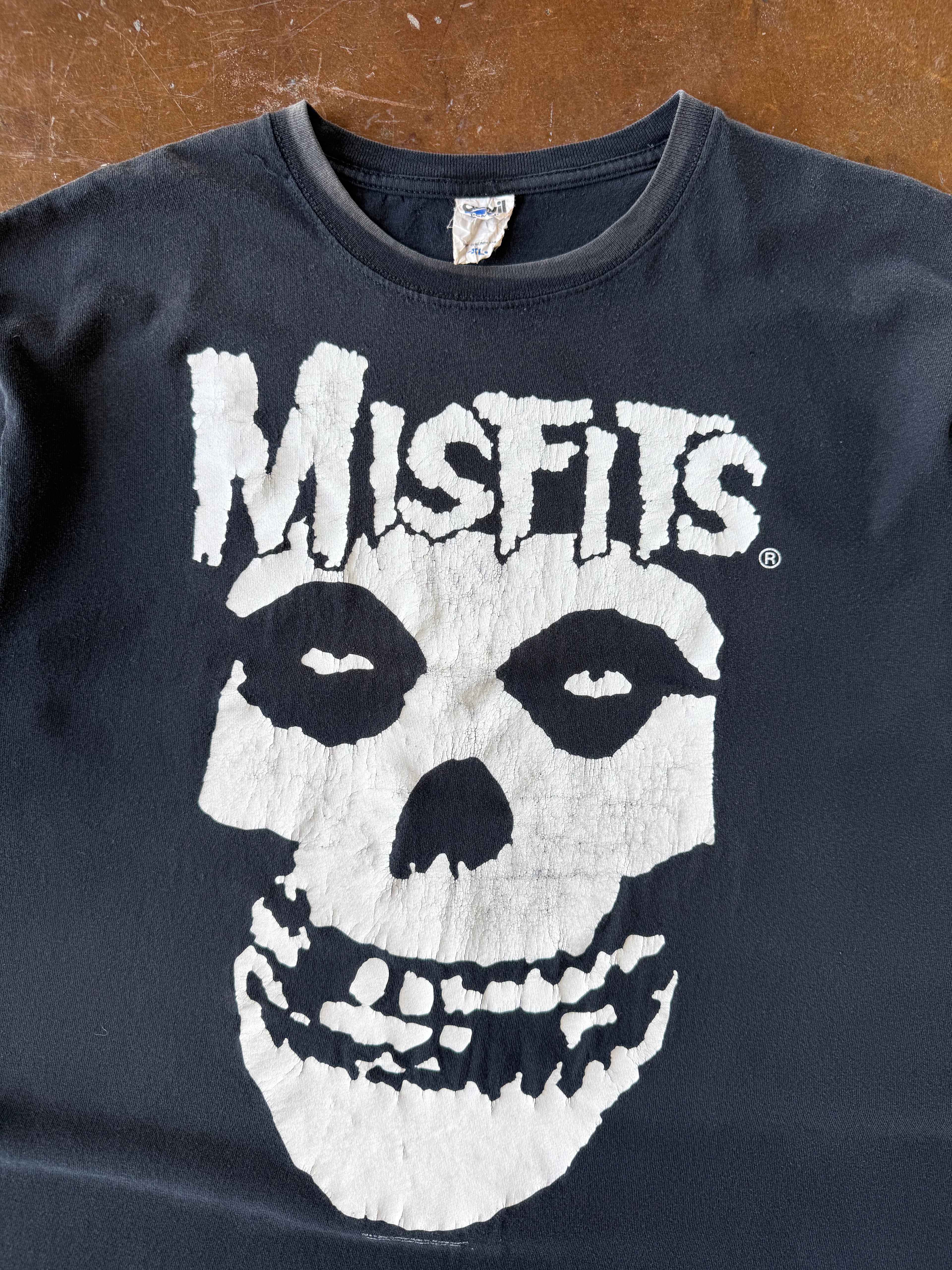 2002 Misfits "ghost fiend" band shirt (XL)