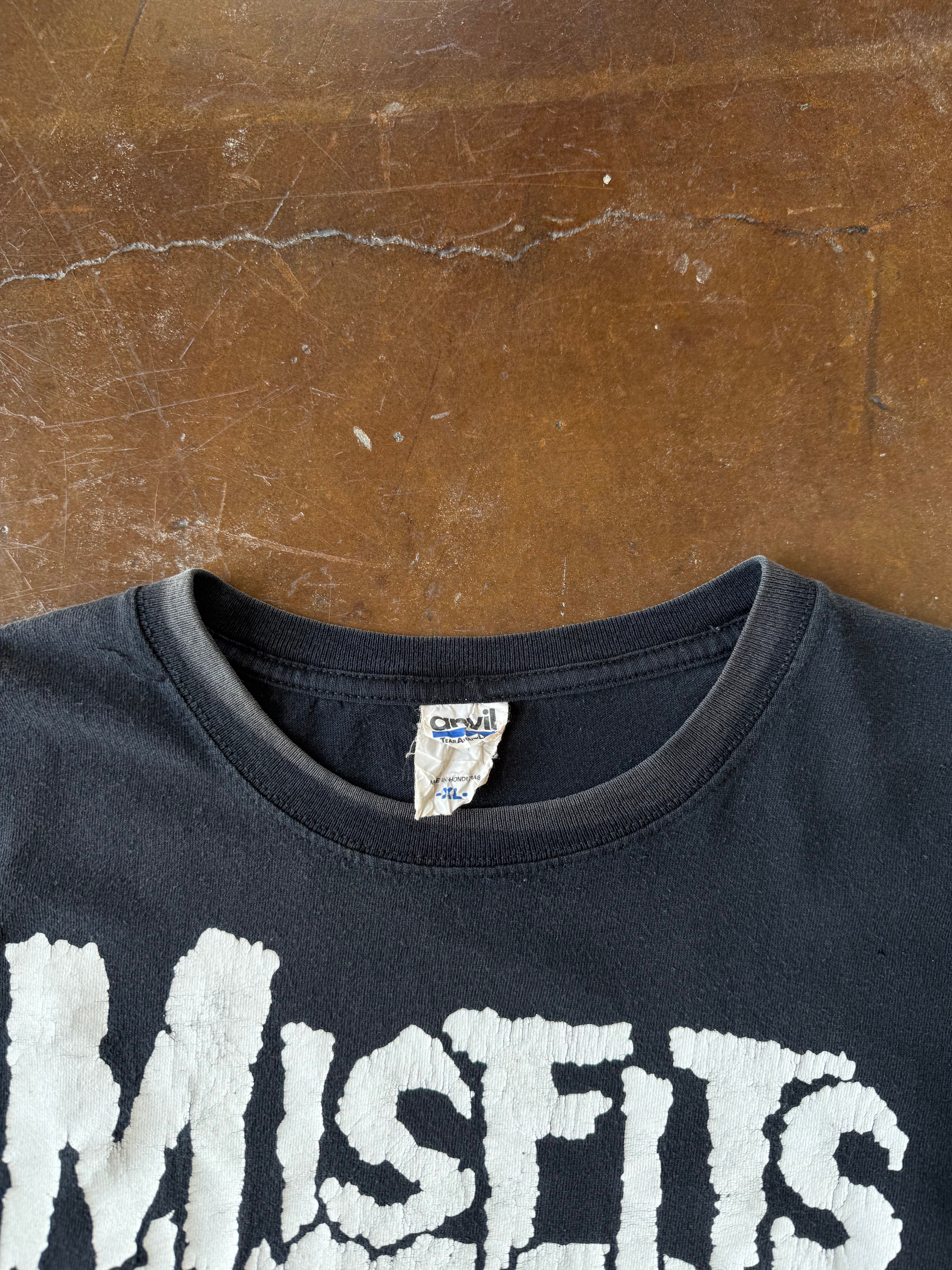 2002 Misfits "ghost fiend" band shirt (XL)