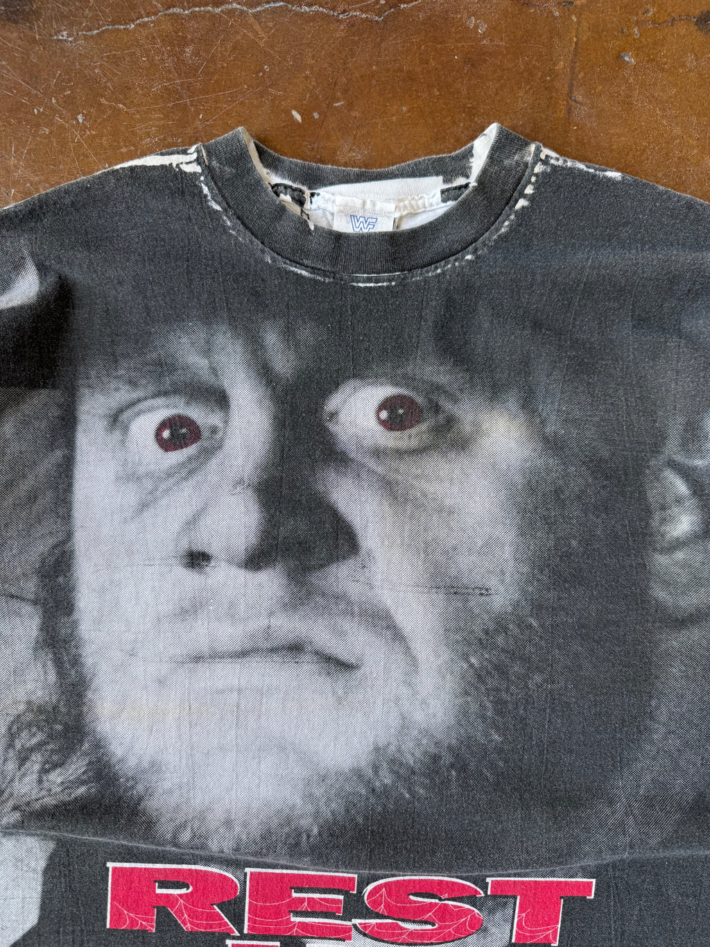 90s Undertaker WWF "rest in peace" shirt (XL)