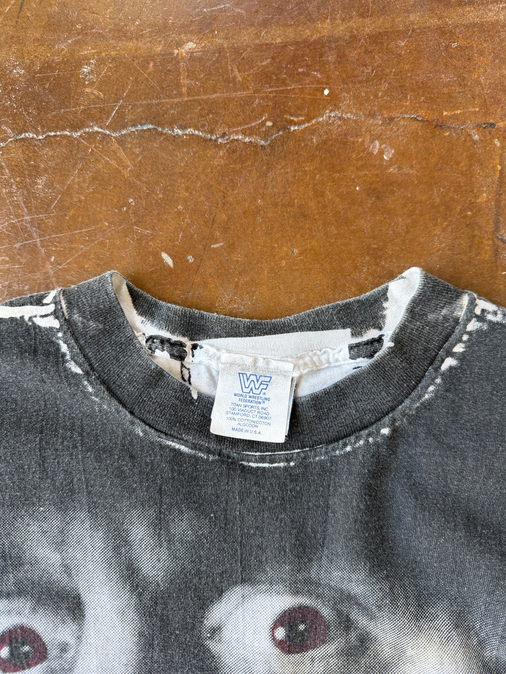 90s Undertaker WWF "rest in peace" shirt (XL)
