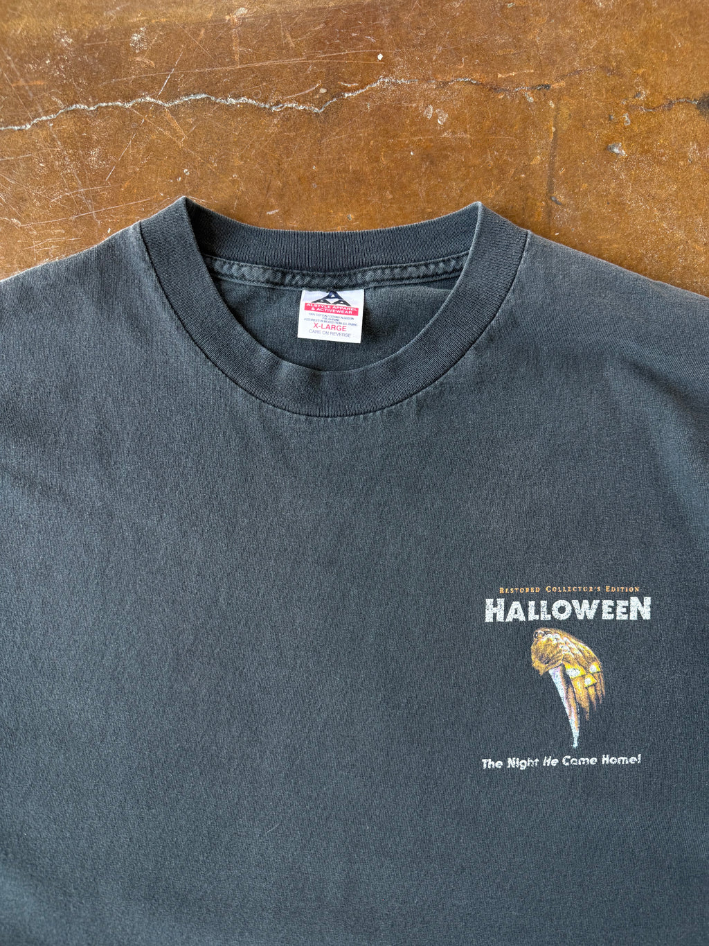 90s Halloween "michael myers" movie promo shirt (XL)