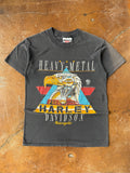 1988 Harley Davidson "heavy metal" biker shirt (MEDIUM)
