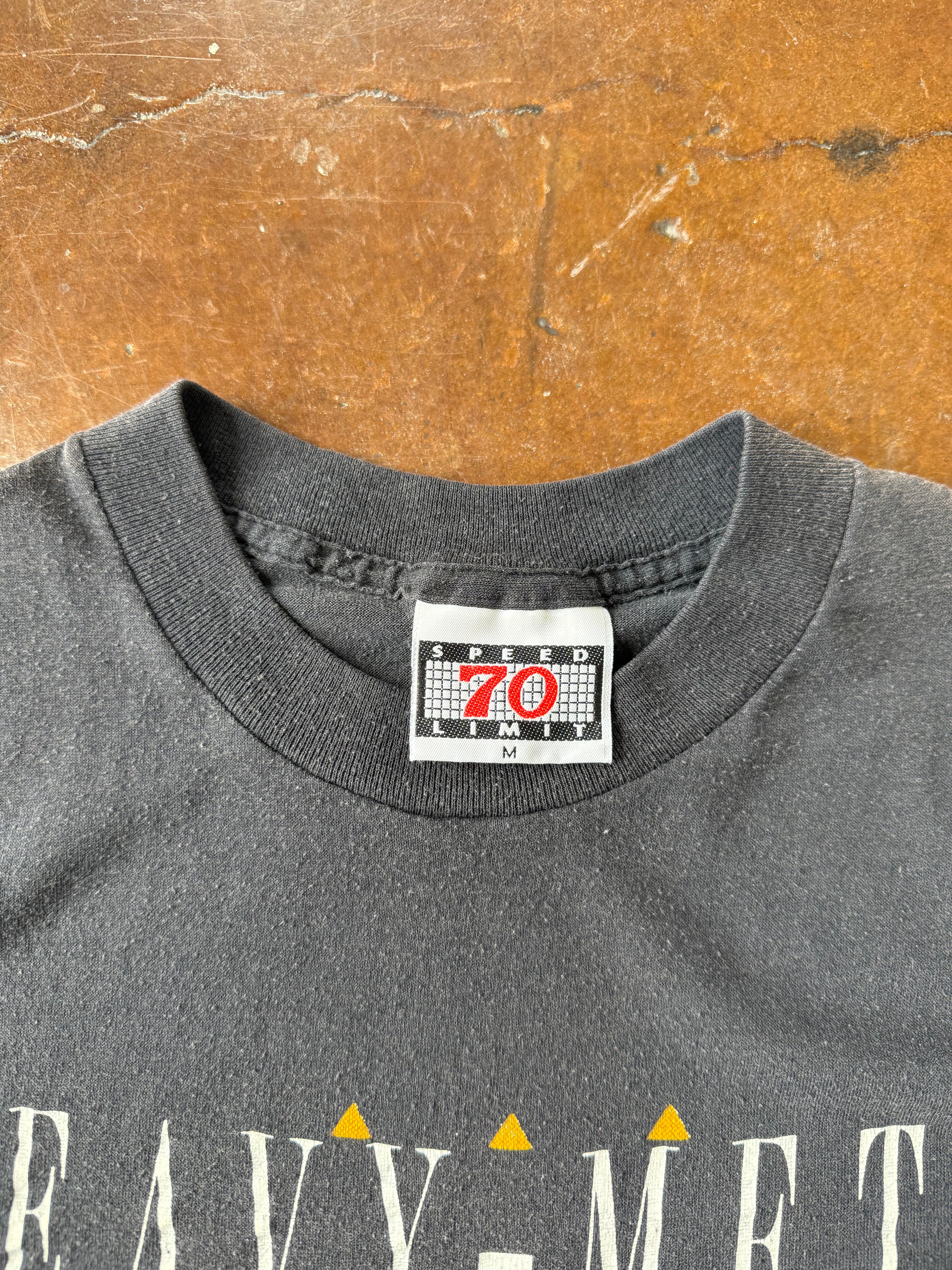 1988 Harley Davidson "heavy metal" biker shirt (MEDIUM)