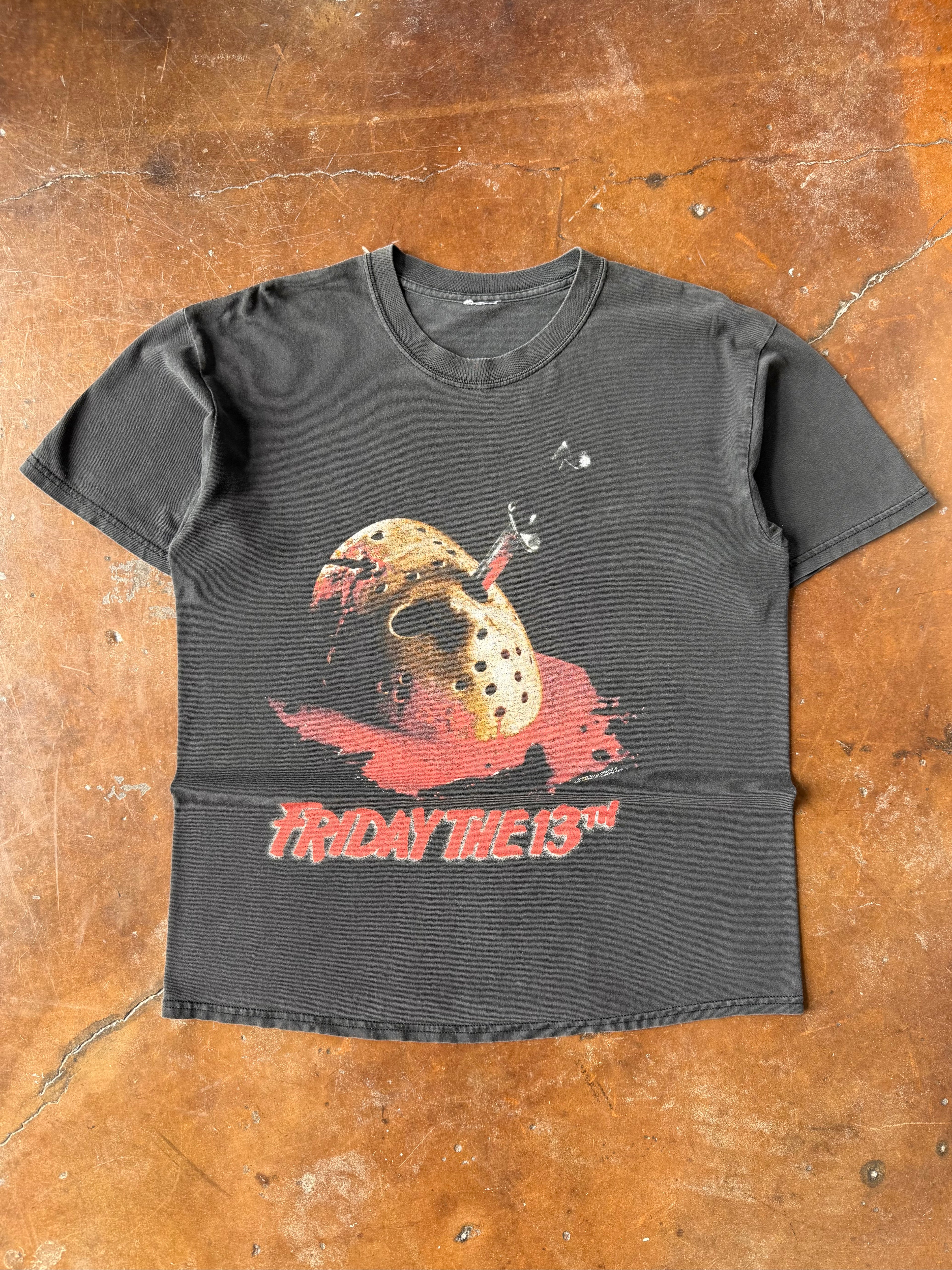 1997 Friday the 13th Jason "made in hell" movie promo shirt (LARGE)