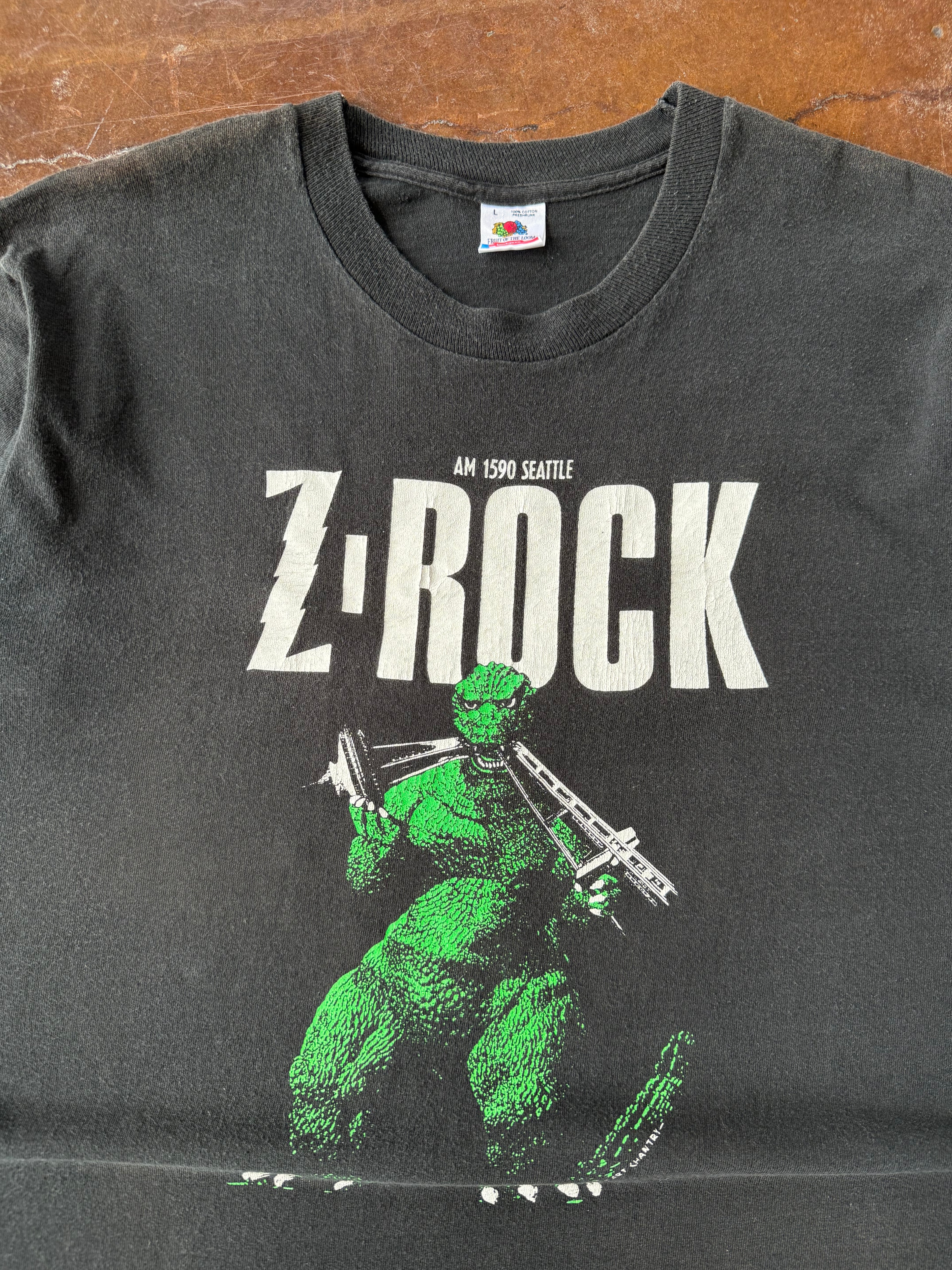 90s Godzilla "z-rock" shirt (LARGE)