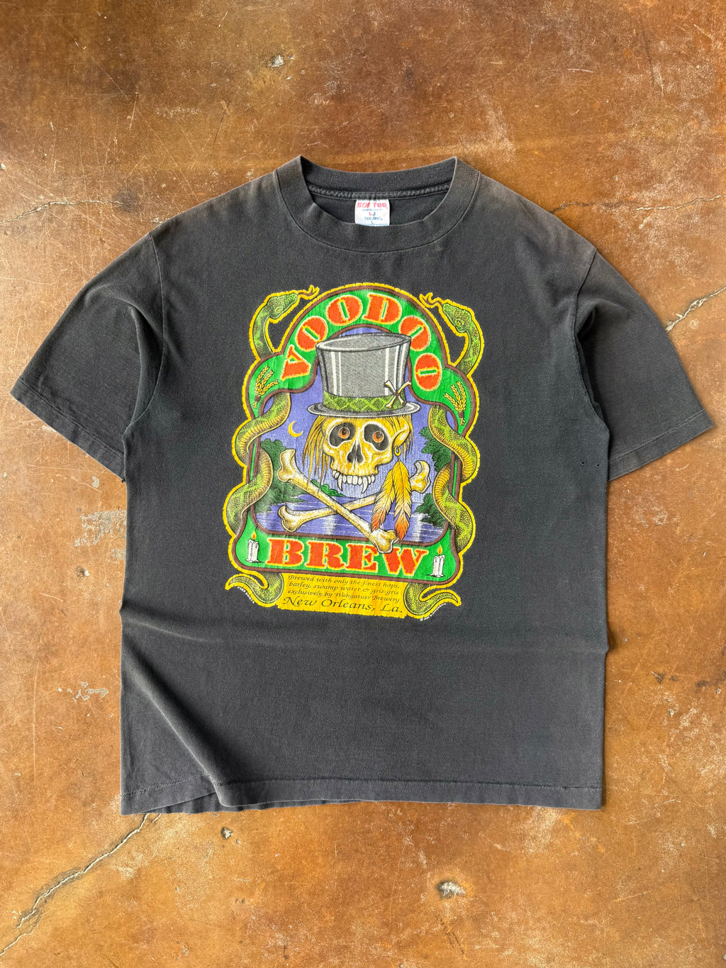 80s Voodoo Brew New Orleans, LA. shirt (LARGE)