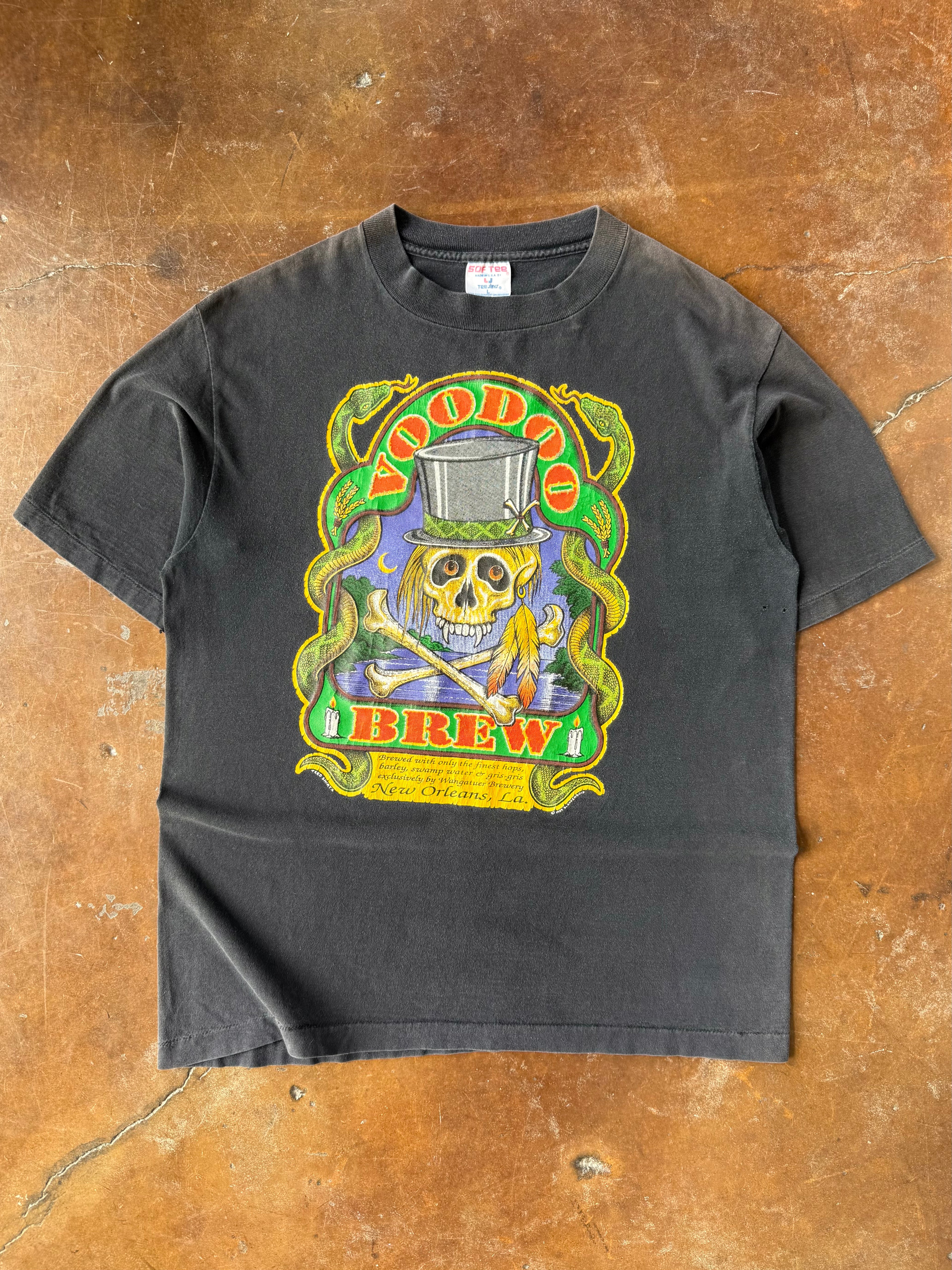 80s Voodoo Brew New Orleans, LA. shirt (LARGE)