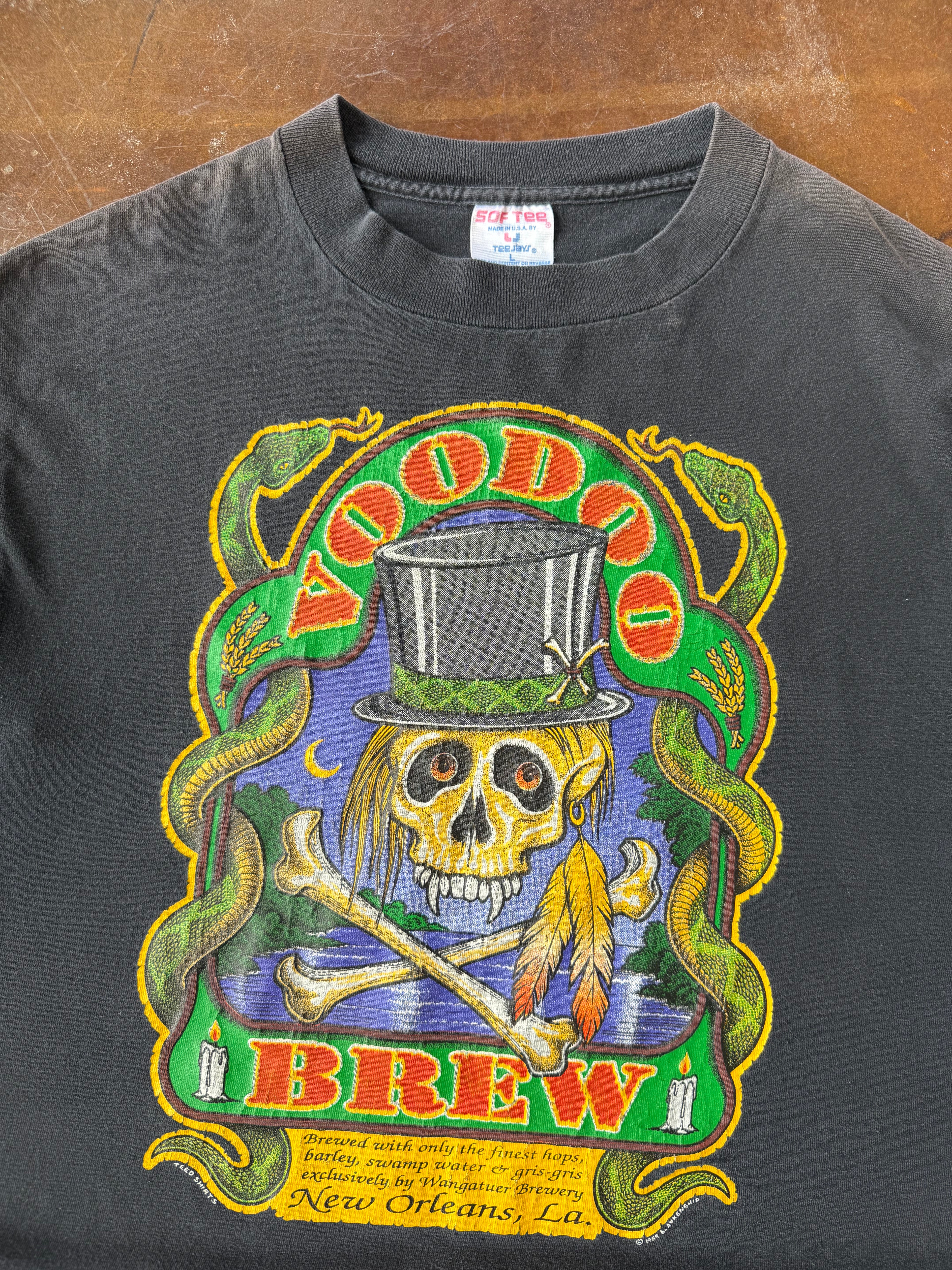 80s Voodoo Brew New Orleans, LA. shirt (LARGE)