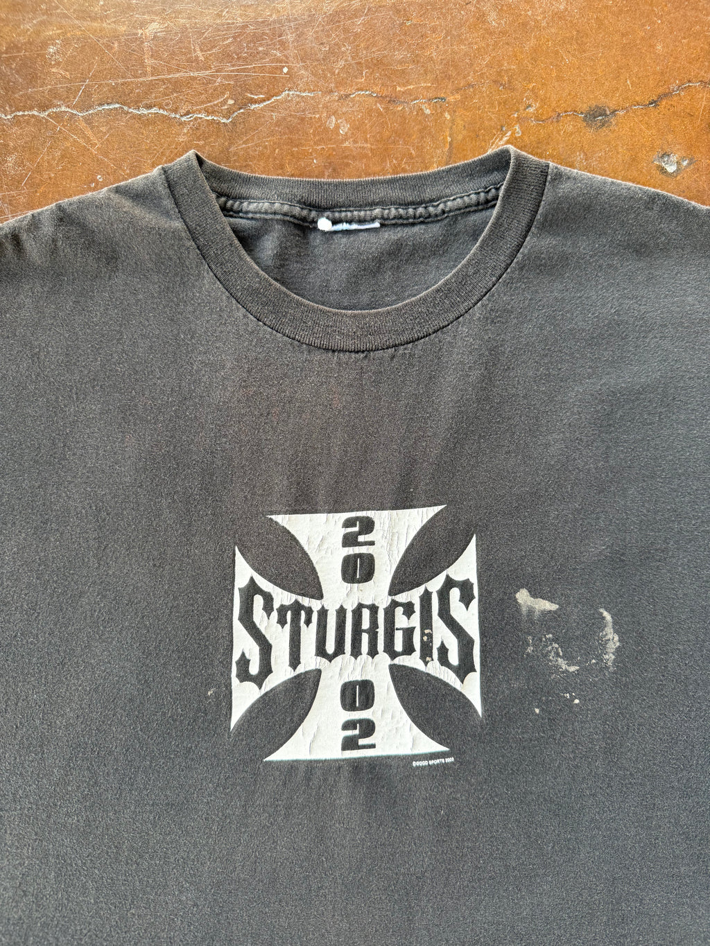 2002 Sturgis West Coast Choppers style cut-off biker shirt (XL)