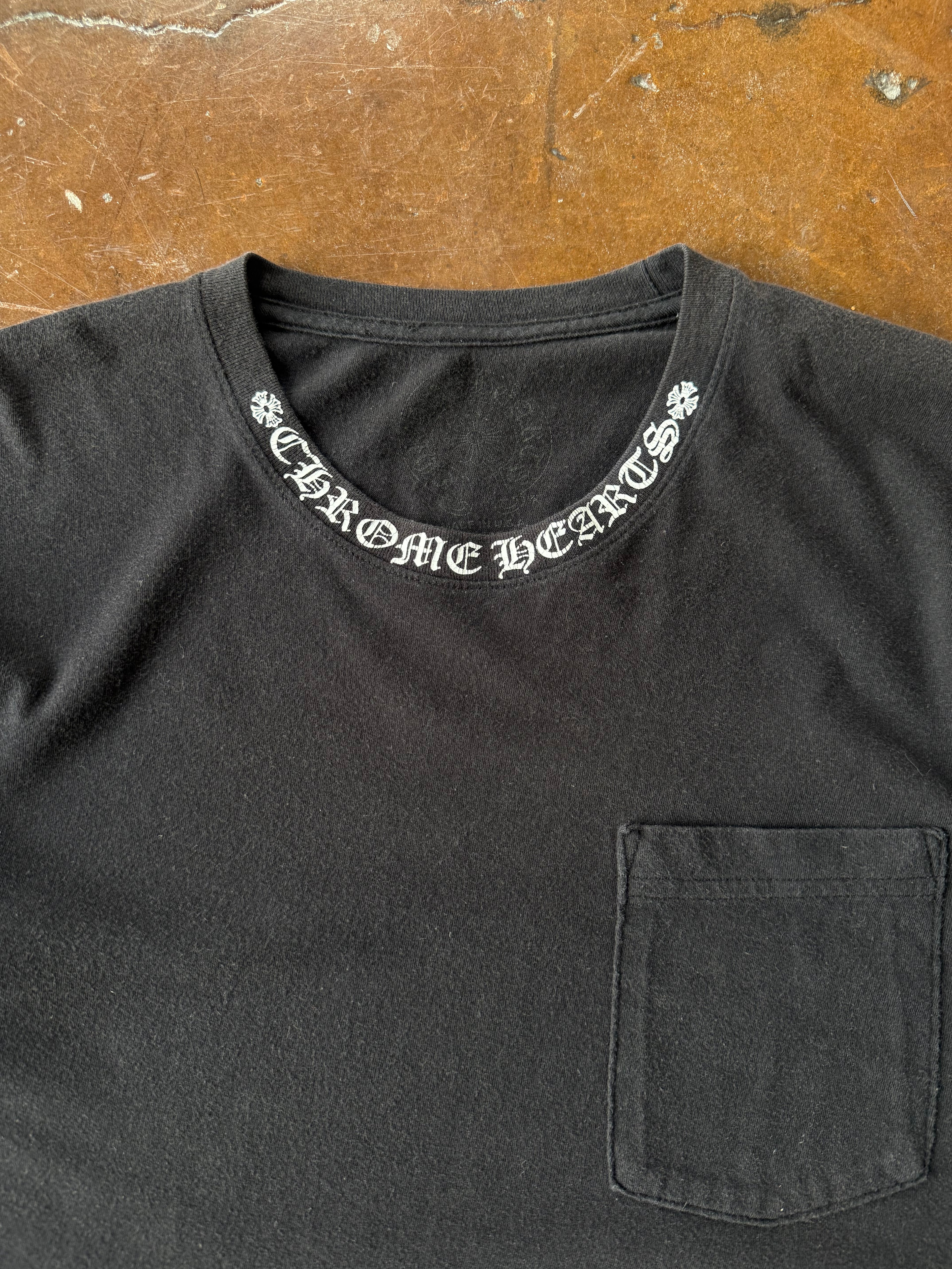 2000s Chrome Hearts "fuck you" pocket shirt (MEDIUM)