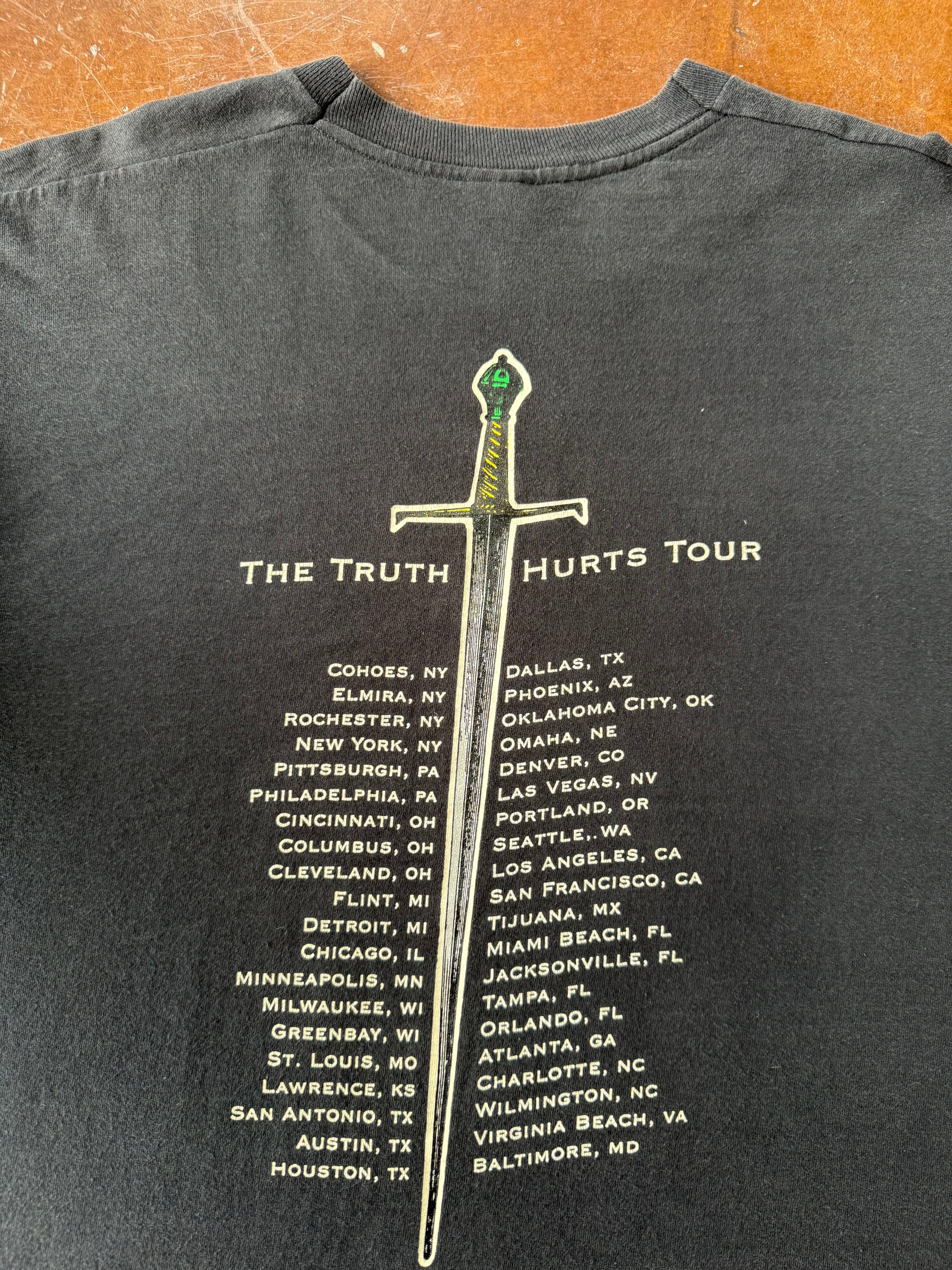 90s Pro Pain "truth hurts" tour band shirt (XL)