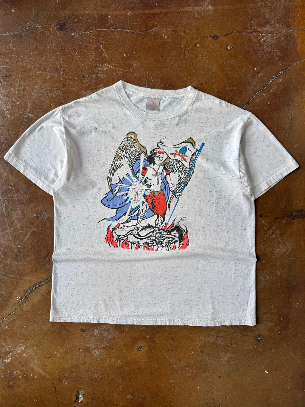 1998 Jesus "Saint Michael the Archangel" shirt (XL)