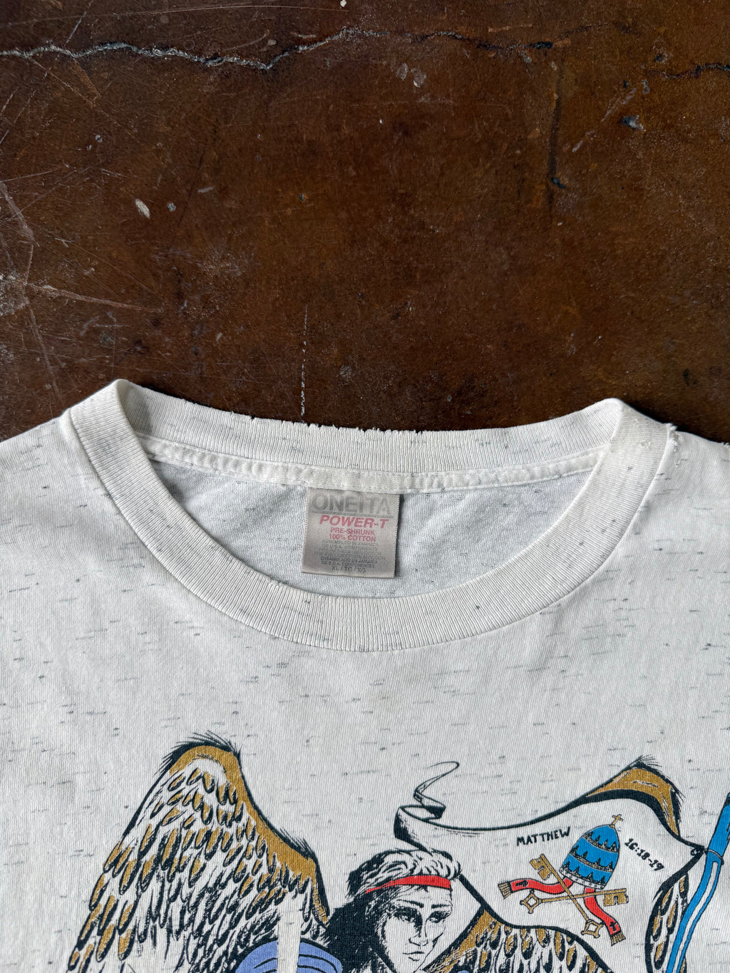 1998 Jesus "Saint Michael the Archangel" shirt (XL)