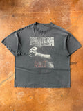 90s distressed Pantera "stronger than all" band shirt (XL)
