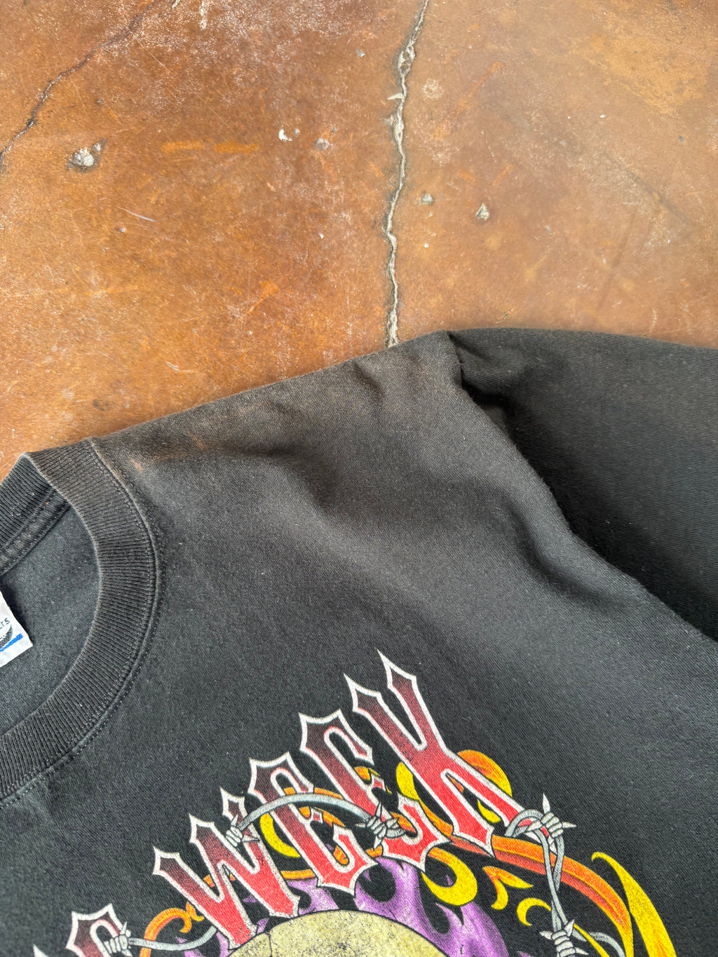 2004 Bike Week Skull biker shirt (LARGE)