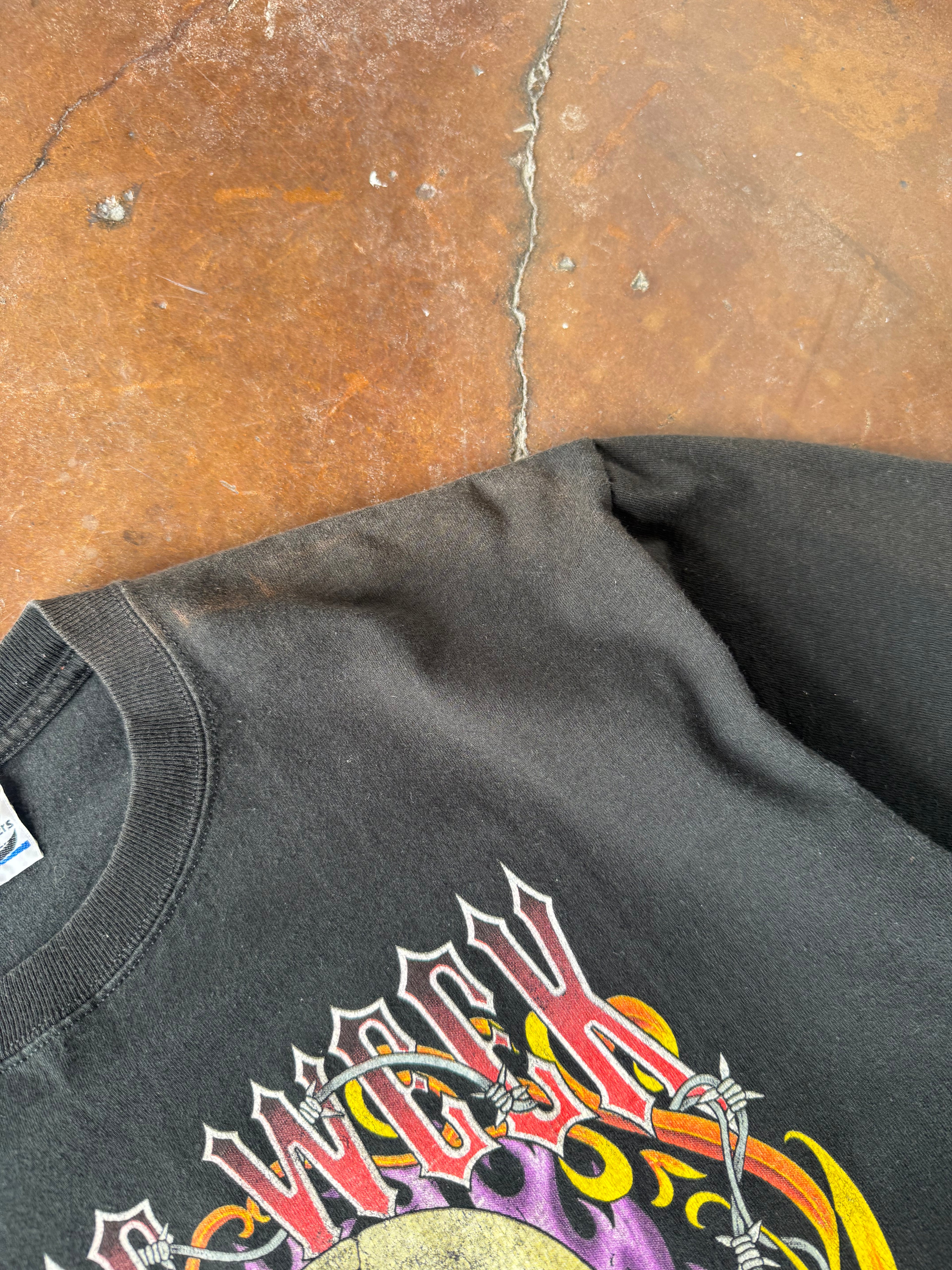 2004 Bike Week Skull biker shirt (LARGE)