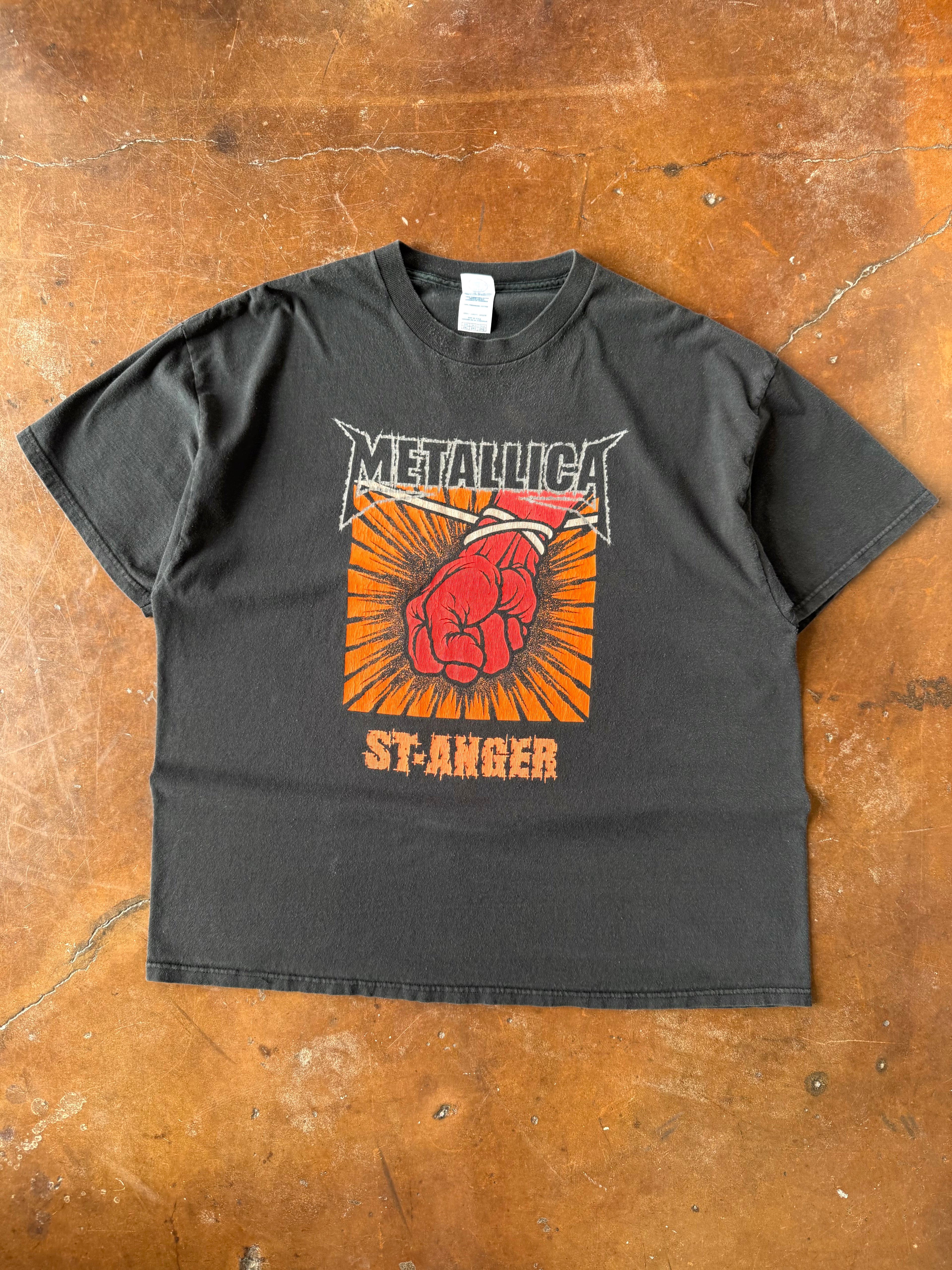 2004 Metallica "anger" band shirt (XXL)