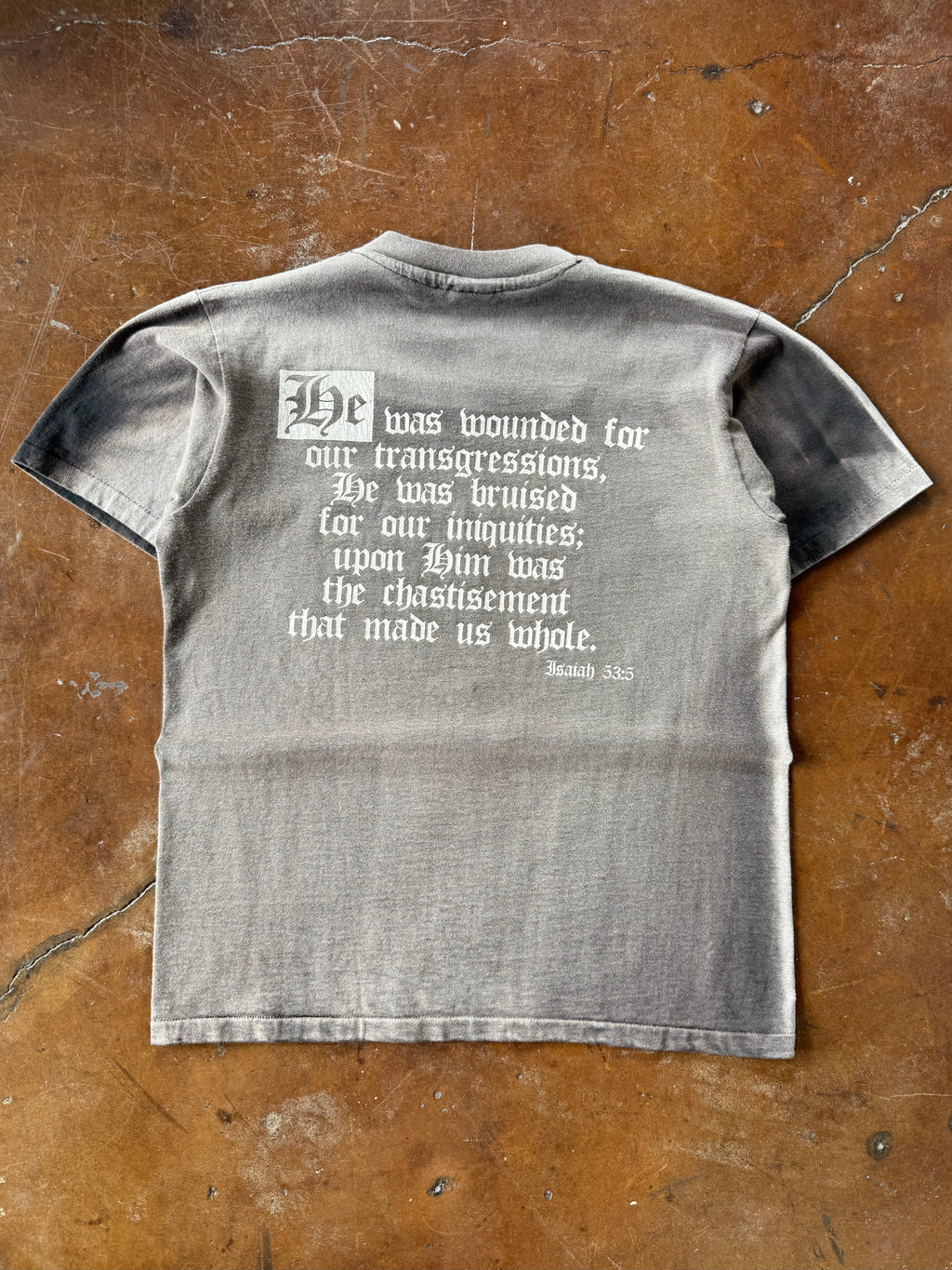 90s faded Jesus Living Epistles shirt (LARGE)