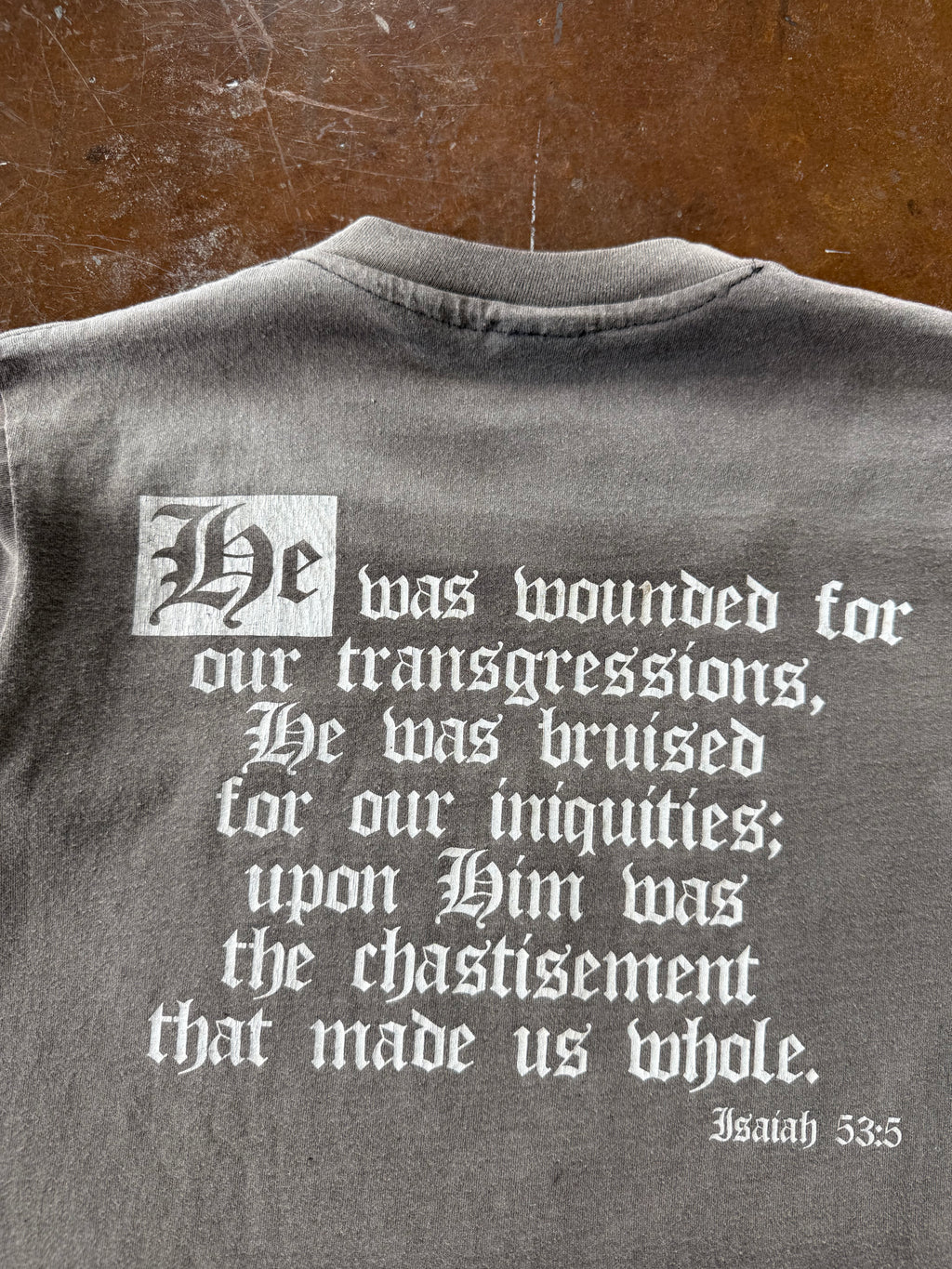 90s faded Jesus Living Epistles shirt (LARGE)