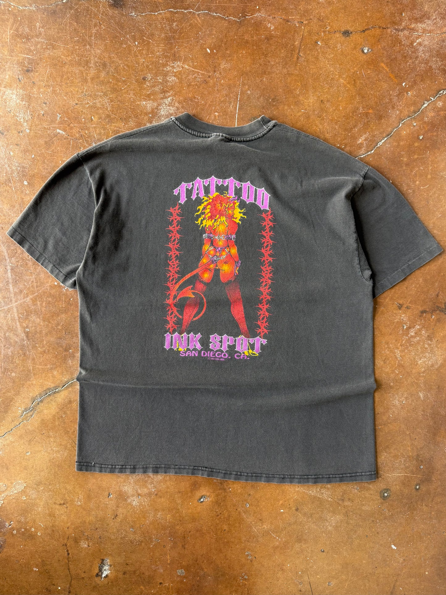 90s Tattoo Ink Spot punk shirt (XL)