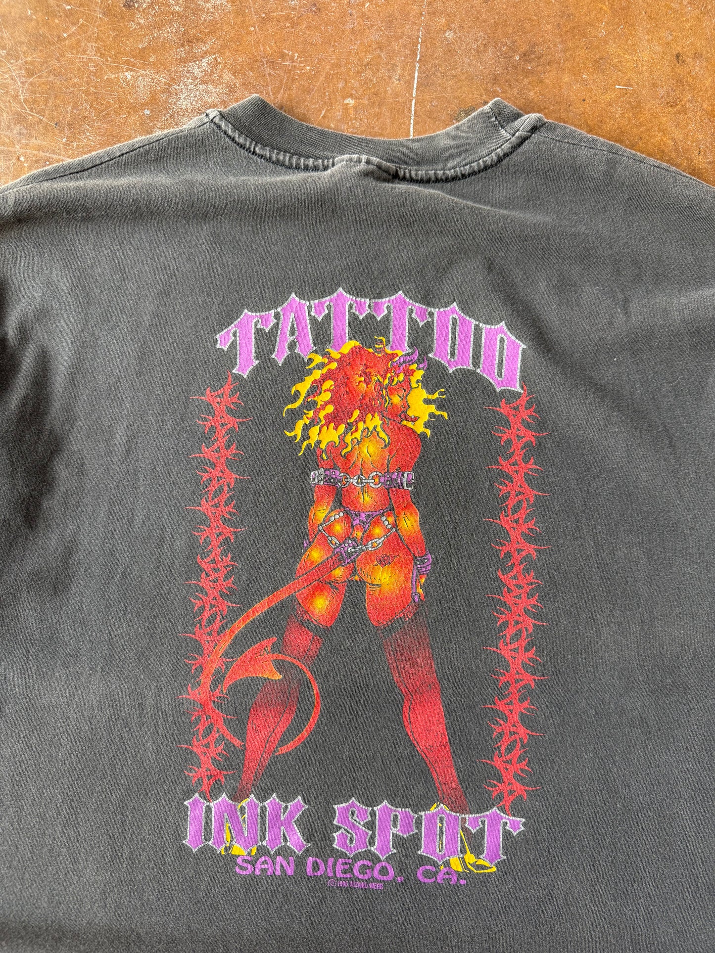 90s Tattoo Ink Spot punk shirt (XL)