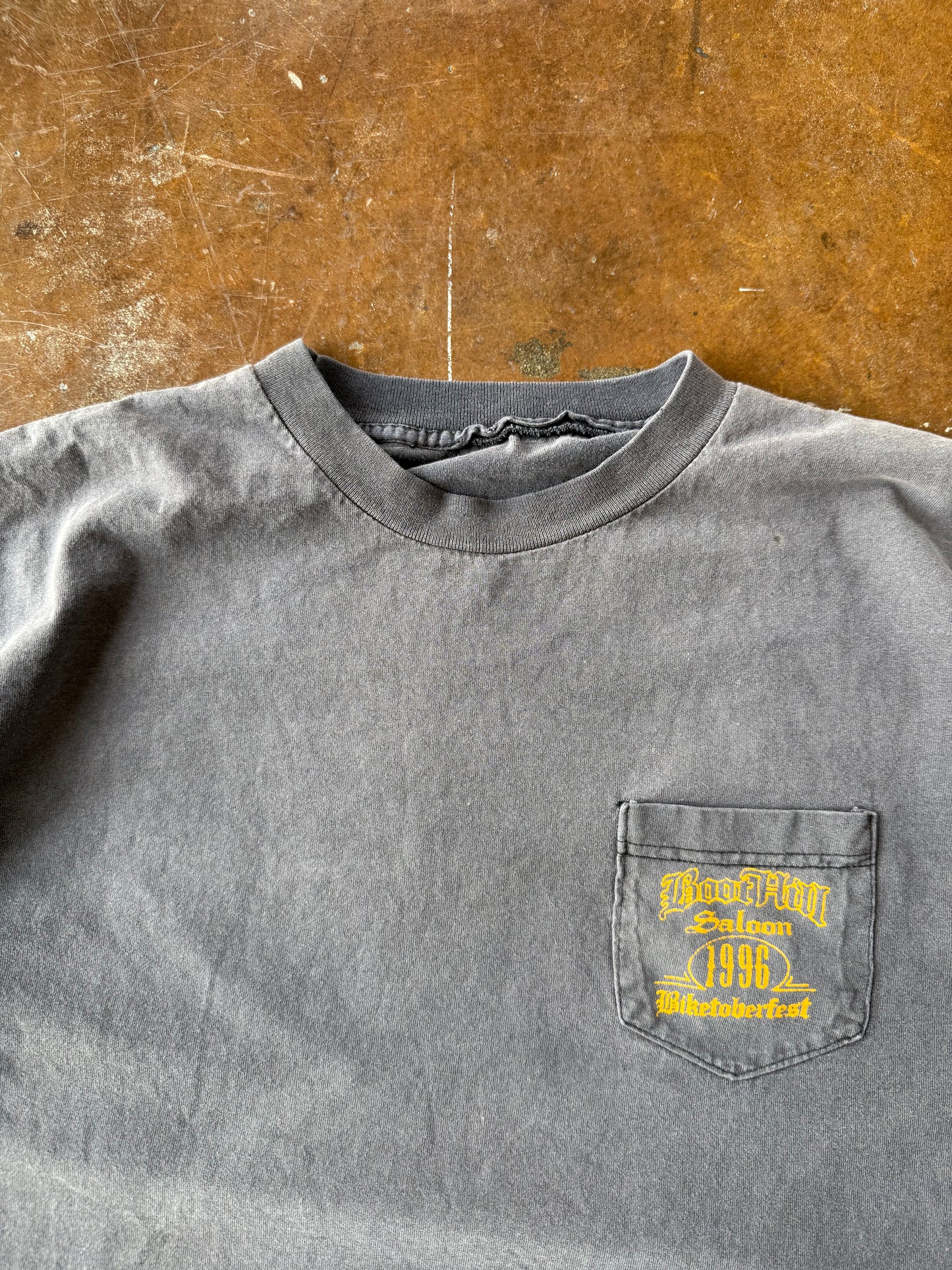 1996 faded Boothill Saloon biker shirt (XL)
