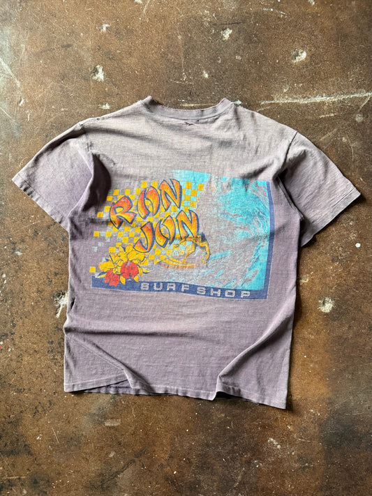 70s faded & lightly distressed Ron Jon Surf Shop shirt (MEDIUM)