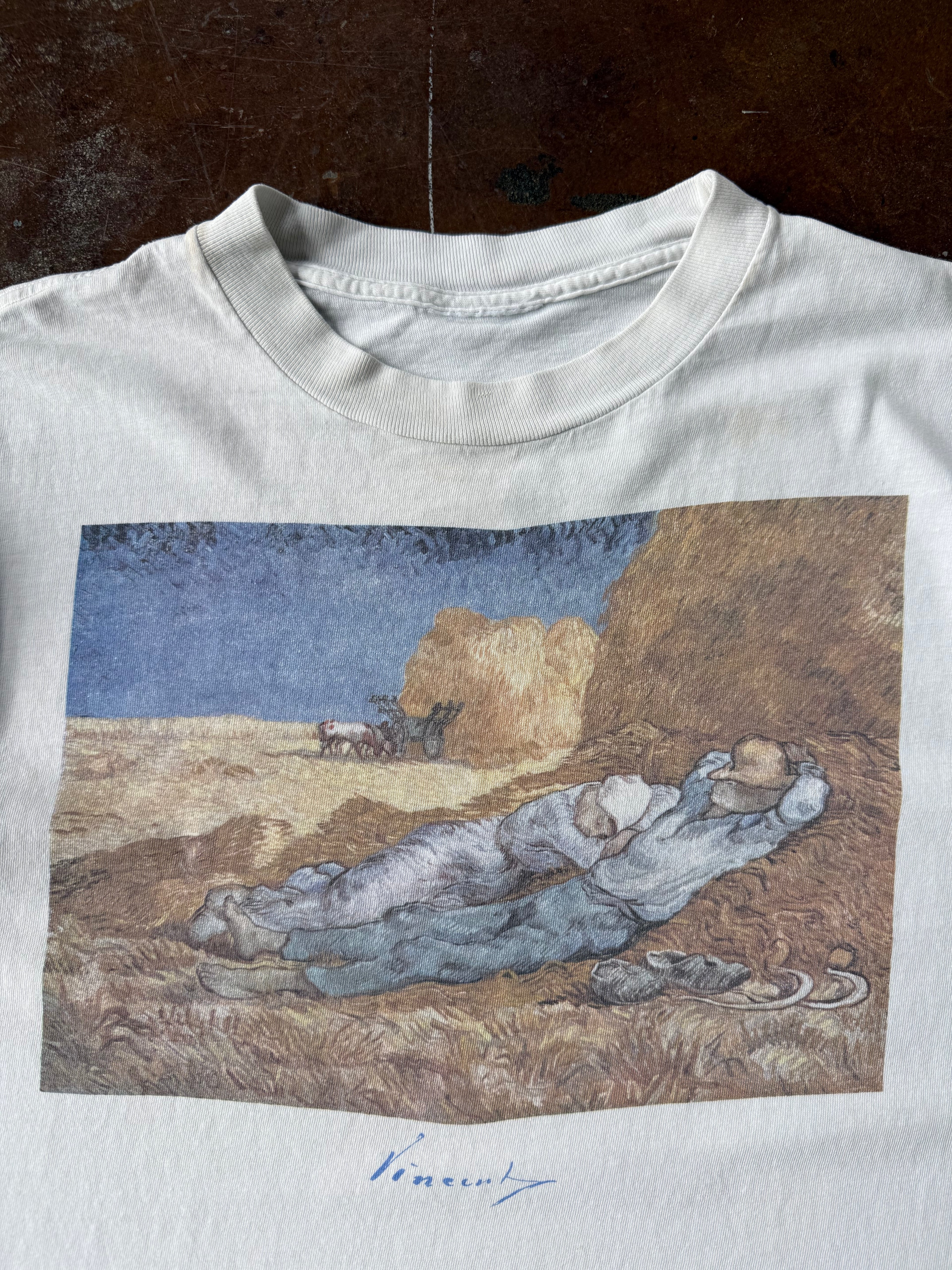 90s Vincent Van Gogh art shirt (XL)