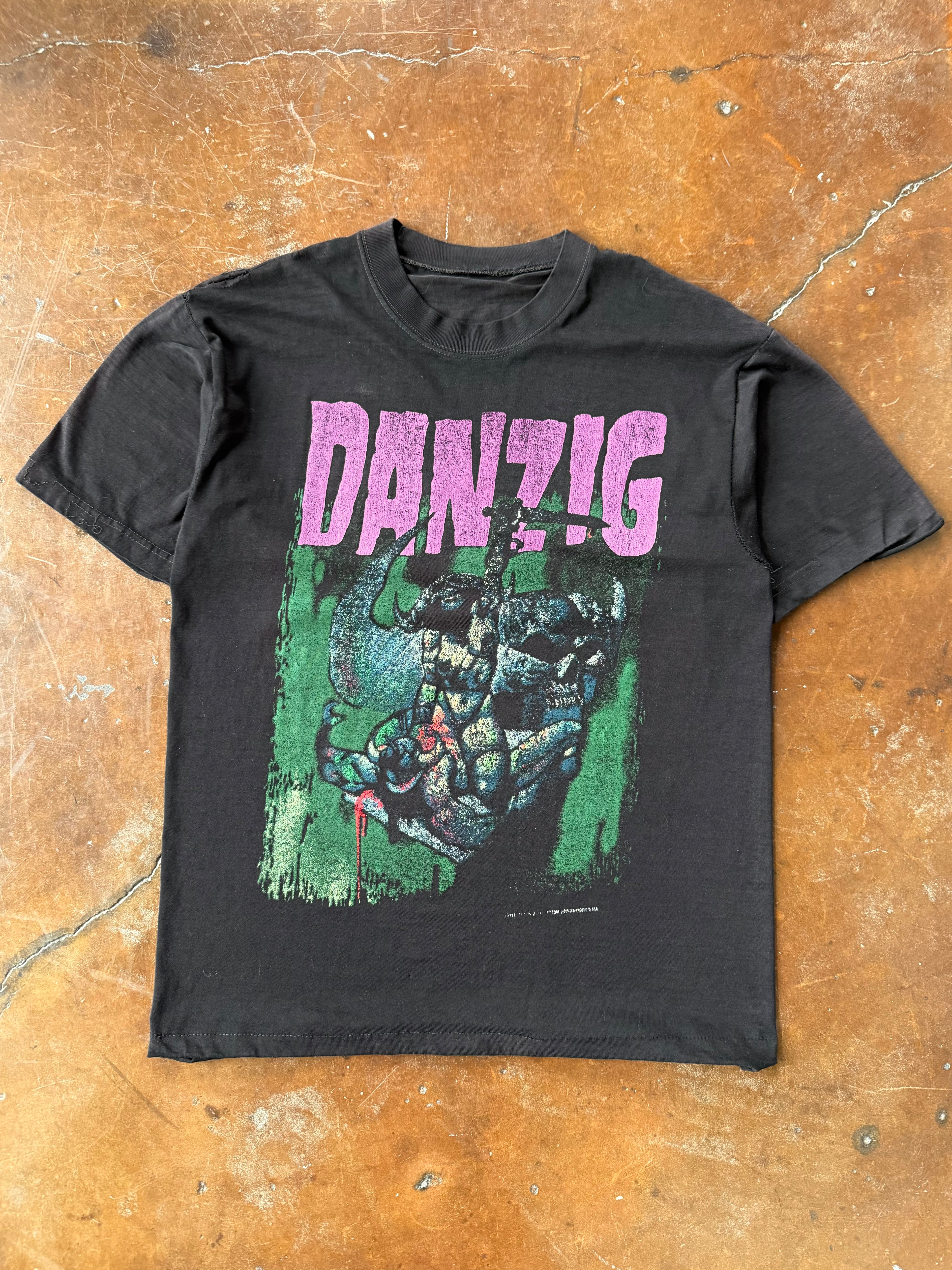 90s Danzig "how the gods kill" band shirt (LARGE)