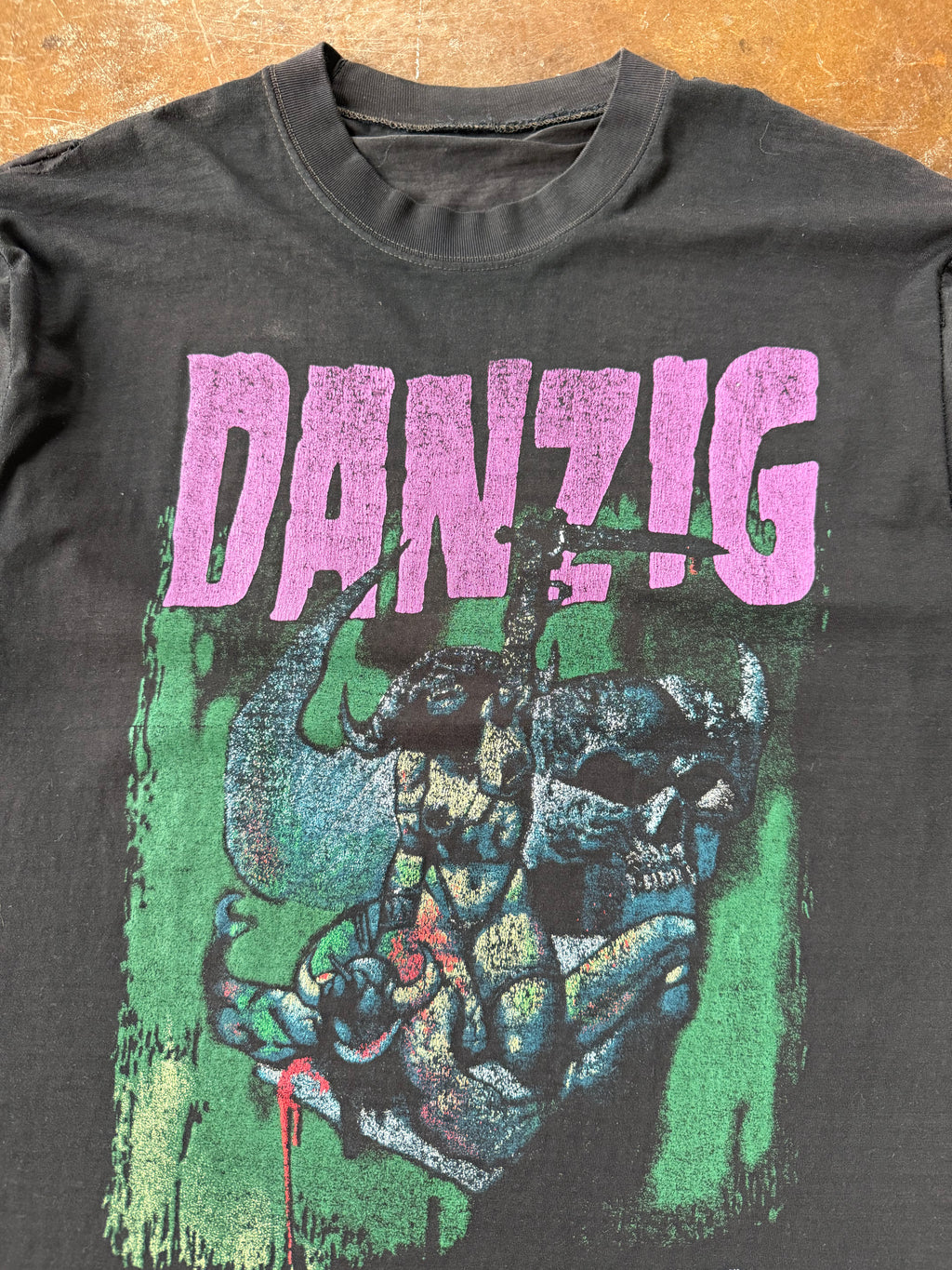 90s Danzig "how the gods kill" band shirt (LARGE)