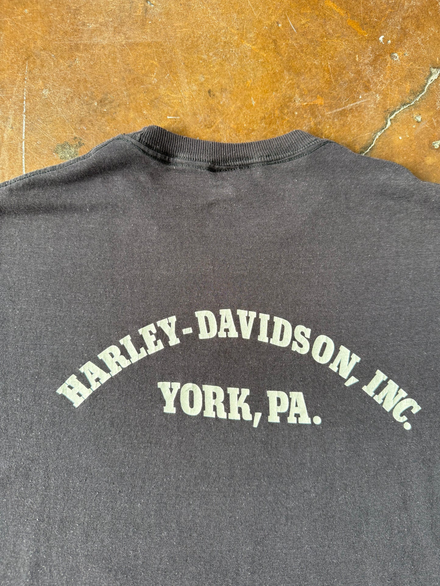 1987 Harley Davidson "god's harley" biker shirt (XL)