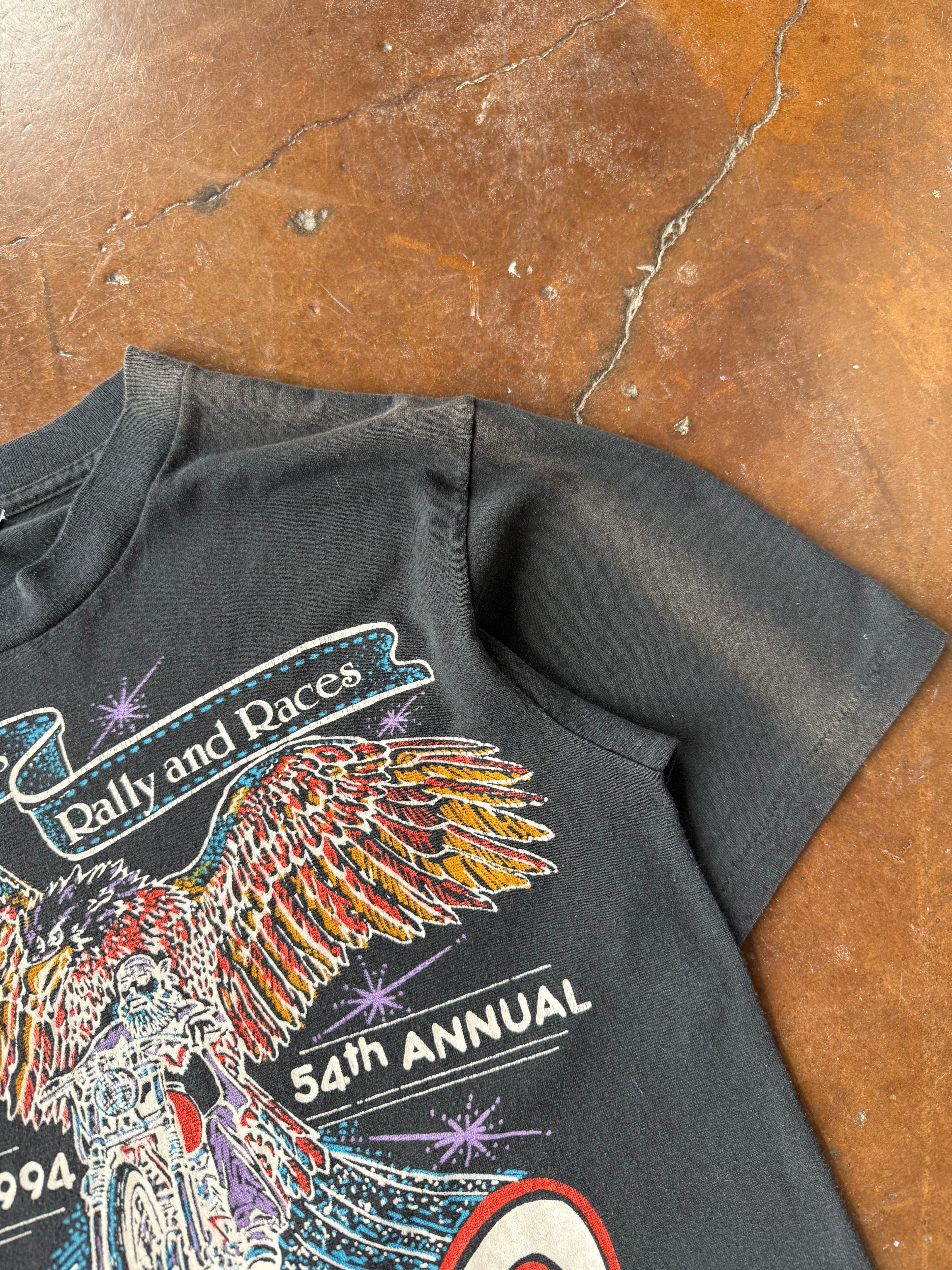 1994 Sturgis "rally & races" biker shirt (XL)