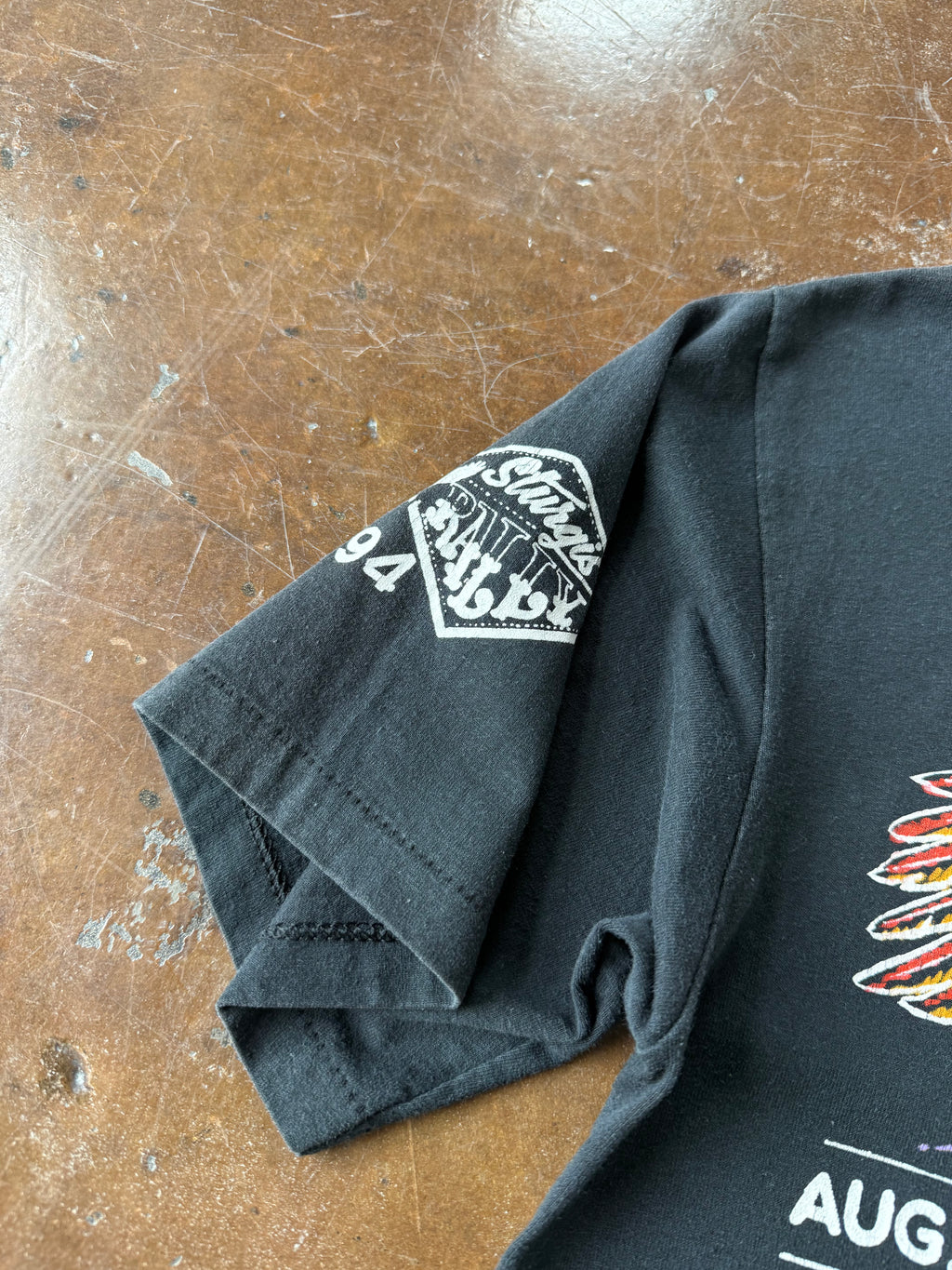 1994 Sturgis "rally & races" biker shirt (XL)