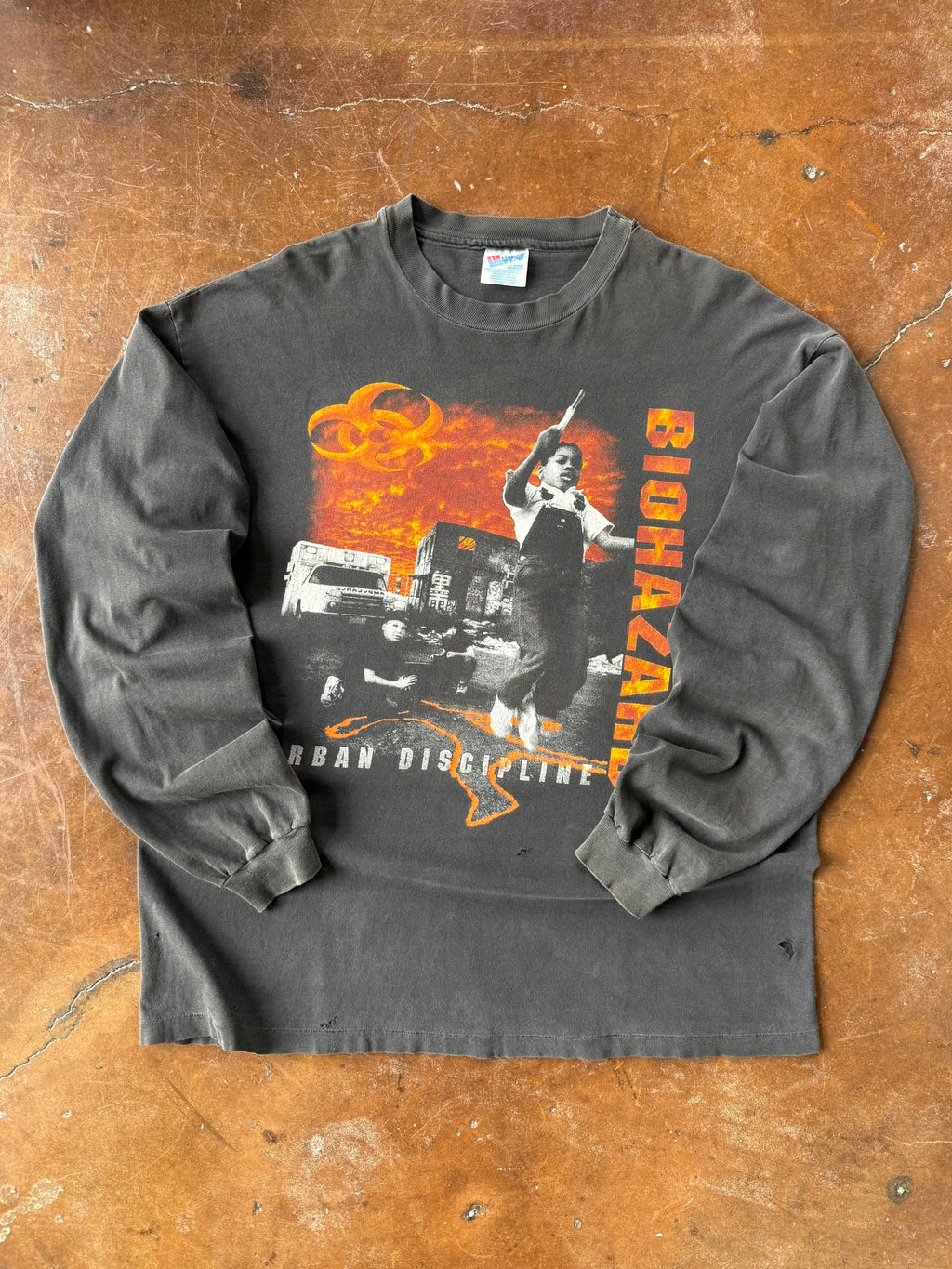 1994 Biohazard "urban discipline" longsleeve band shirt (XL)