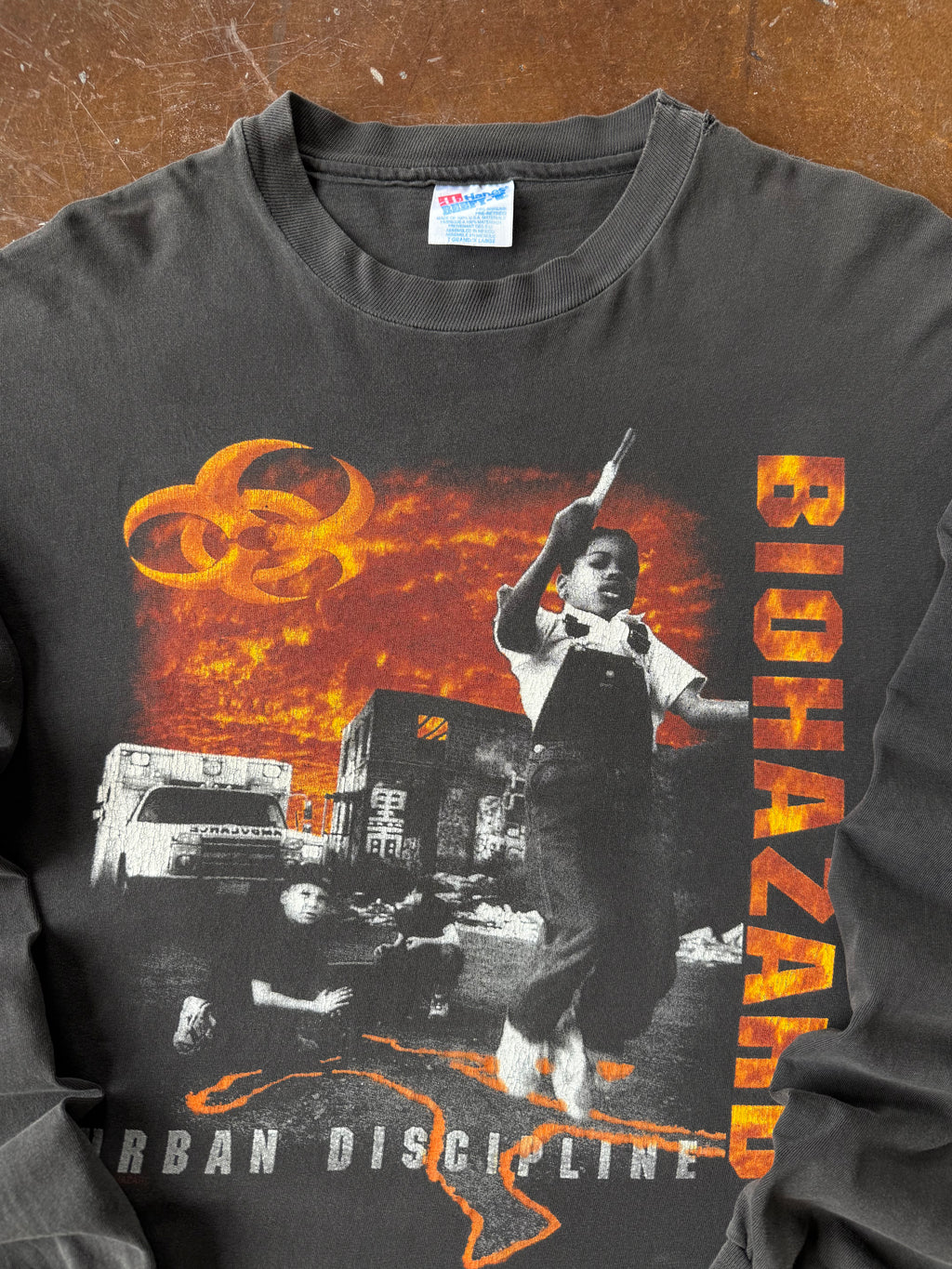 1994 Biohazard "urban discipline" longsleeve band shirt (XL)