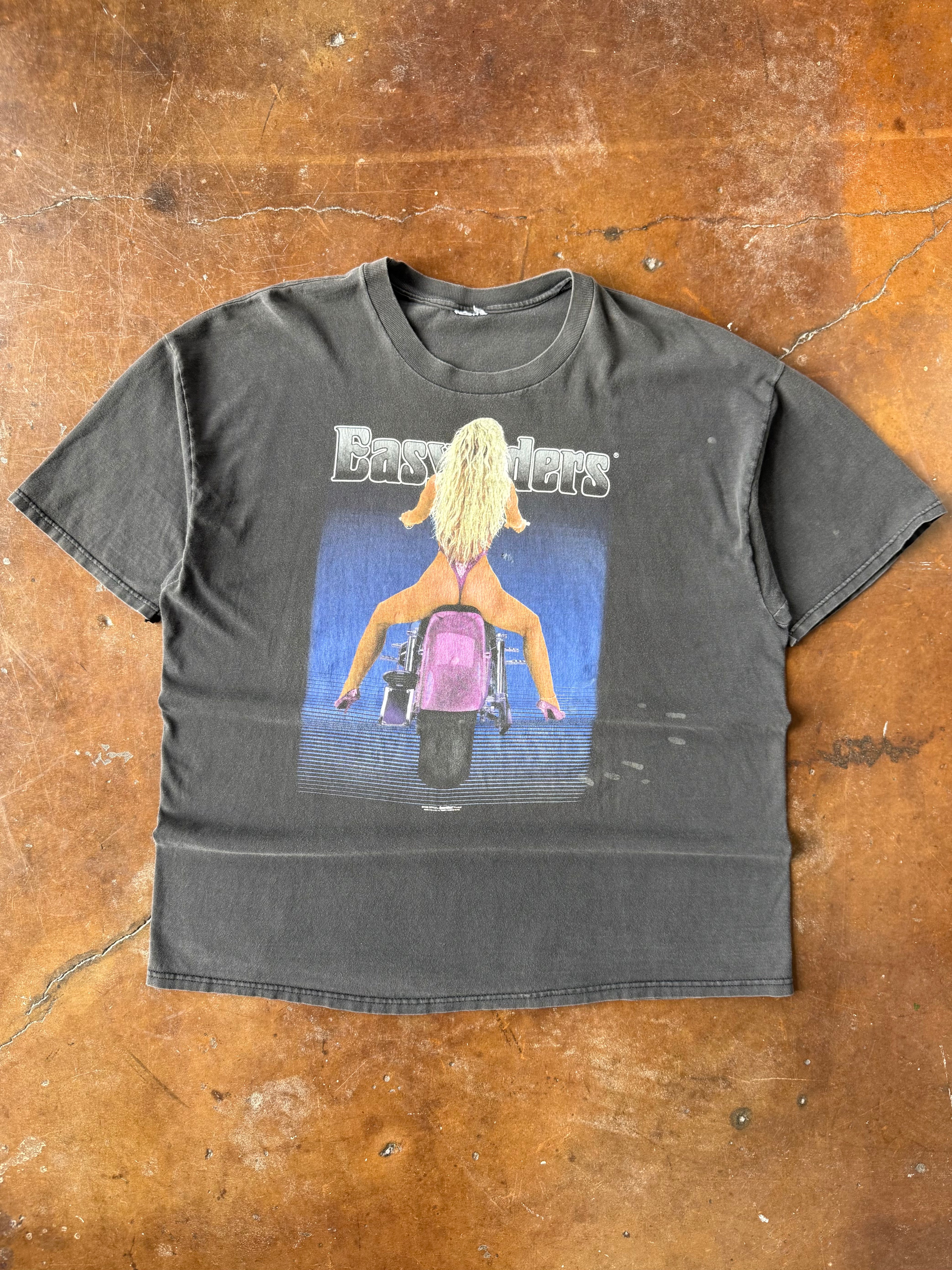 90s Easyriders "mag cover" biker shirt (XL)