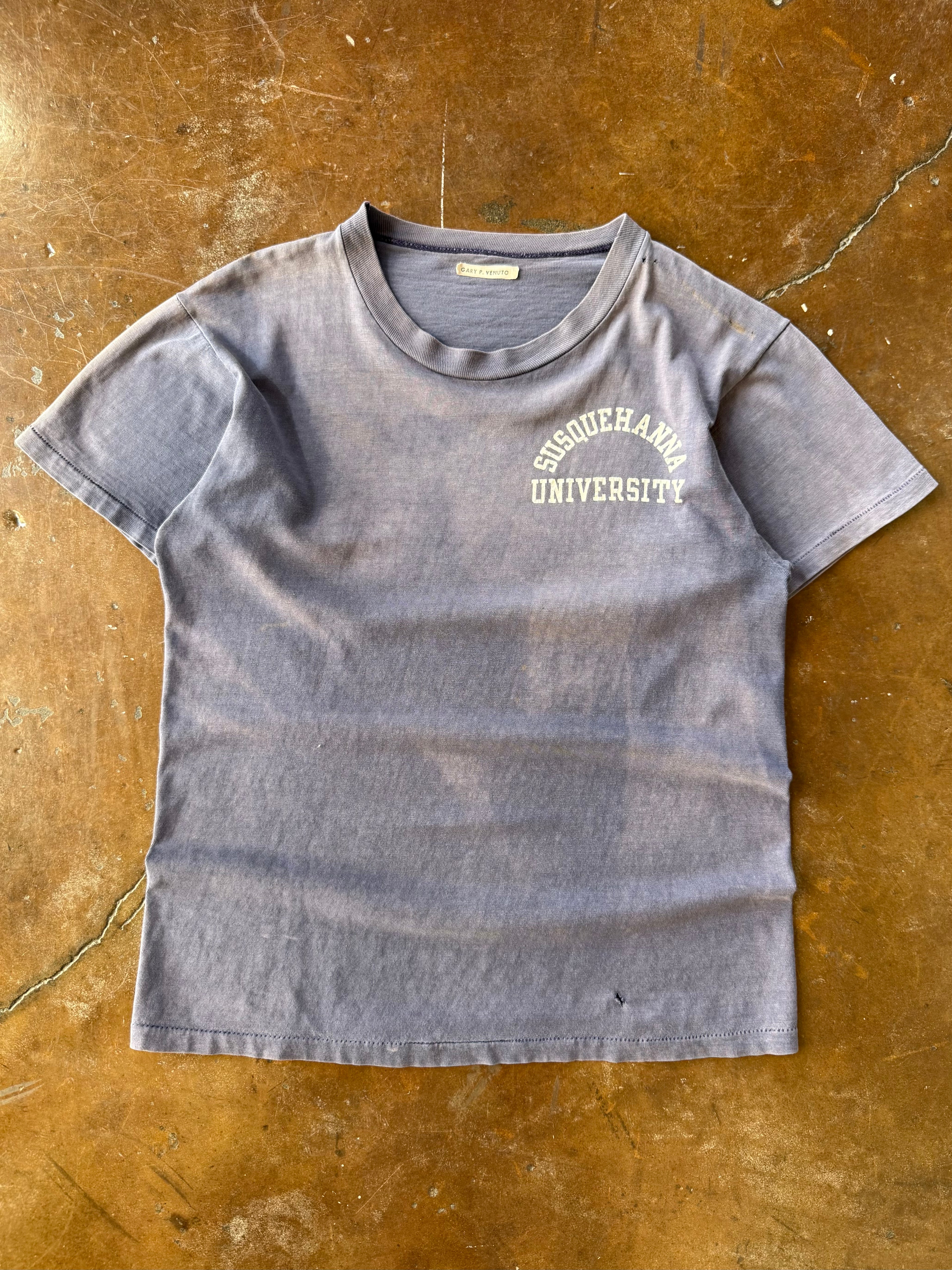 1950s faded Champion "susquehanna university" shirt (MEDIUM)