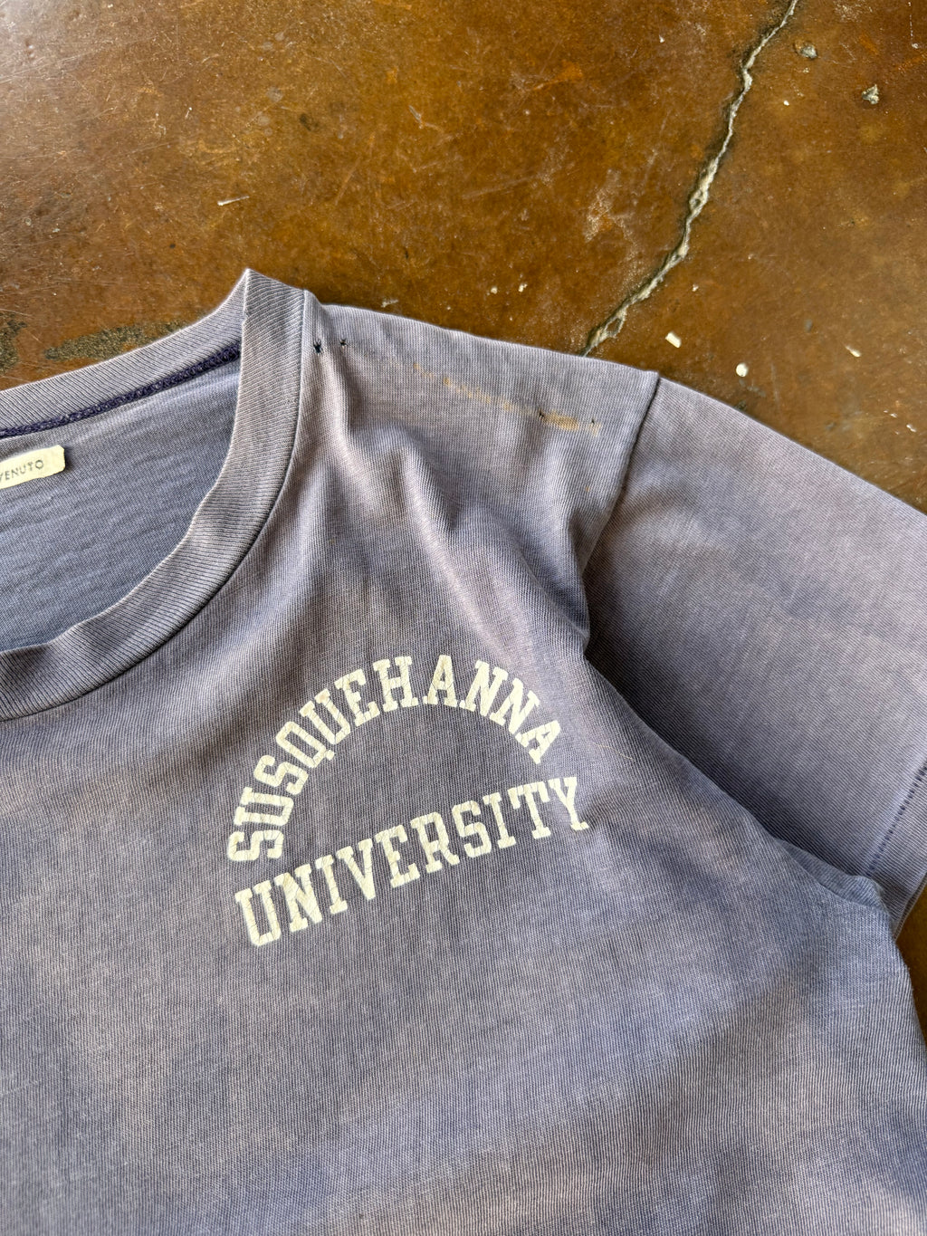 1950s faded Champion "susquehanna university" shirt (MEDIUM)