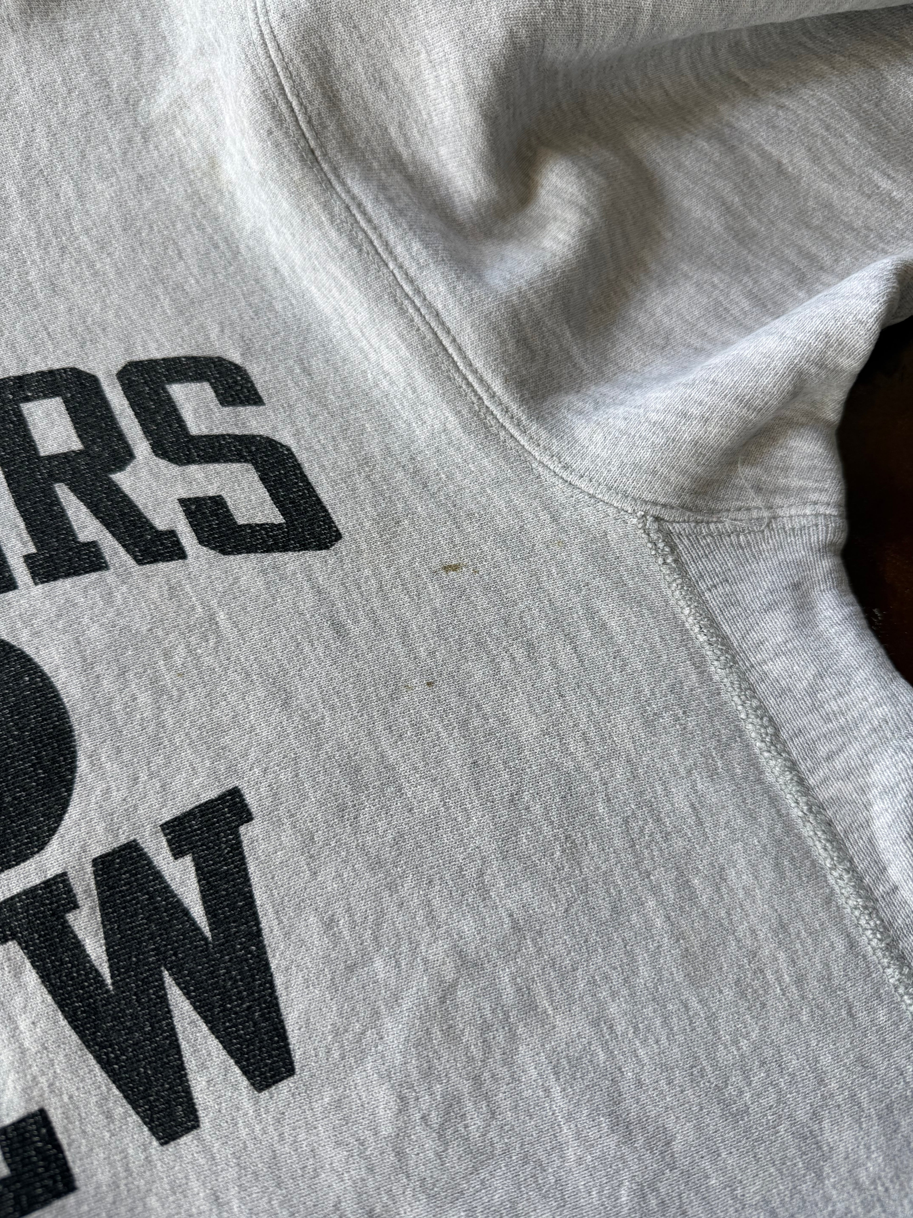 90s Champion "rutgers crew" reverse weave sweater (LARGE)