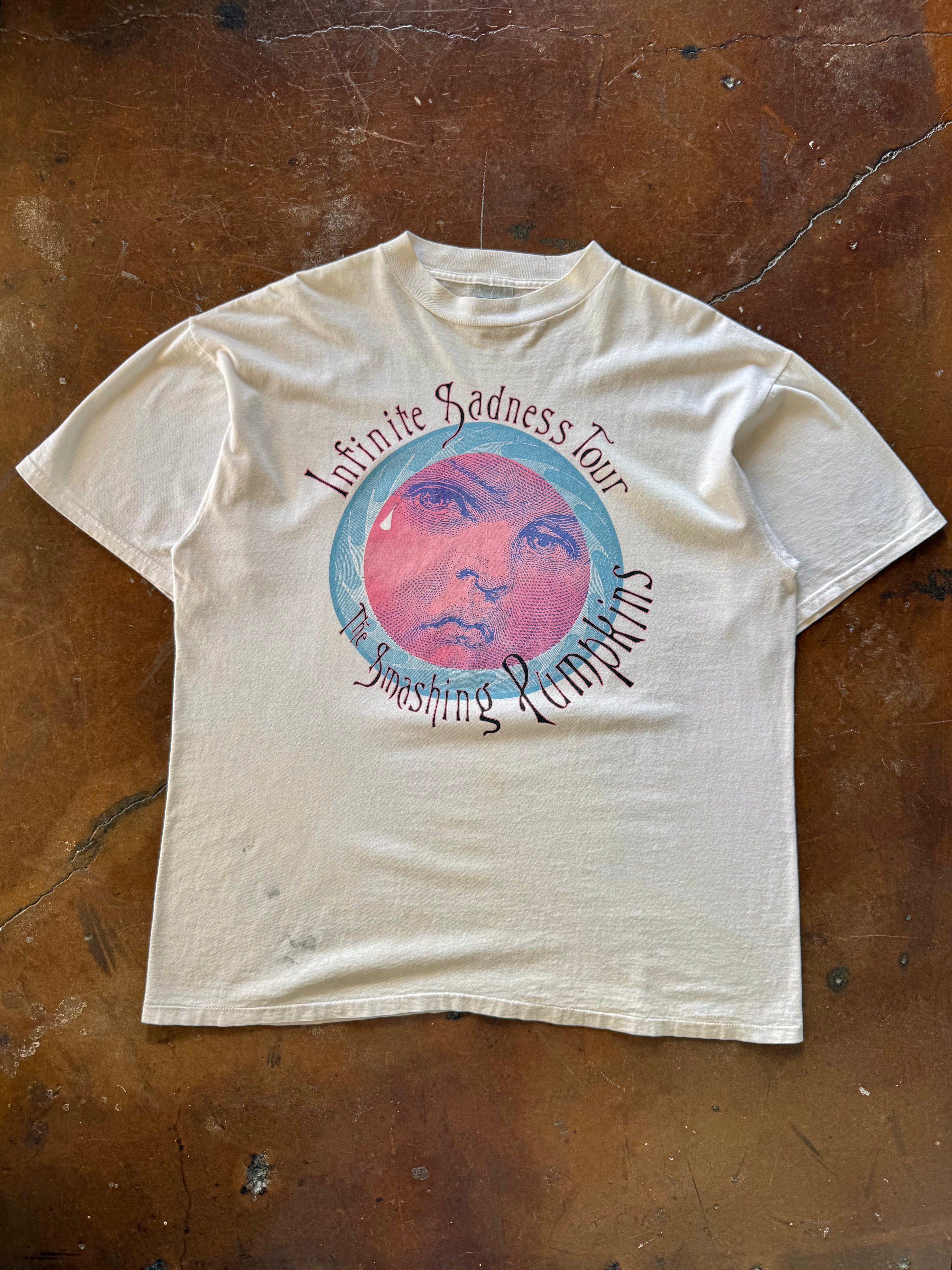 1996 Smashing Pumpkins "infinite sadness tour" band shirt (XL)