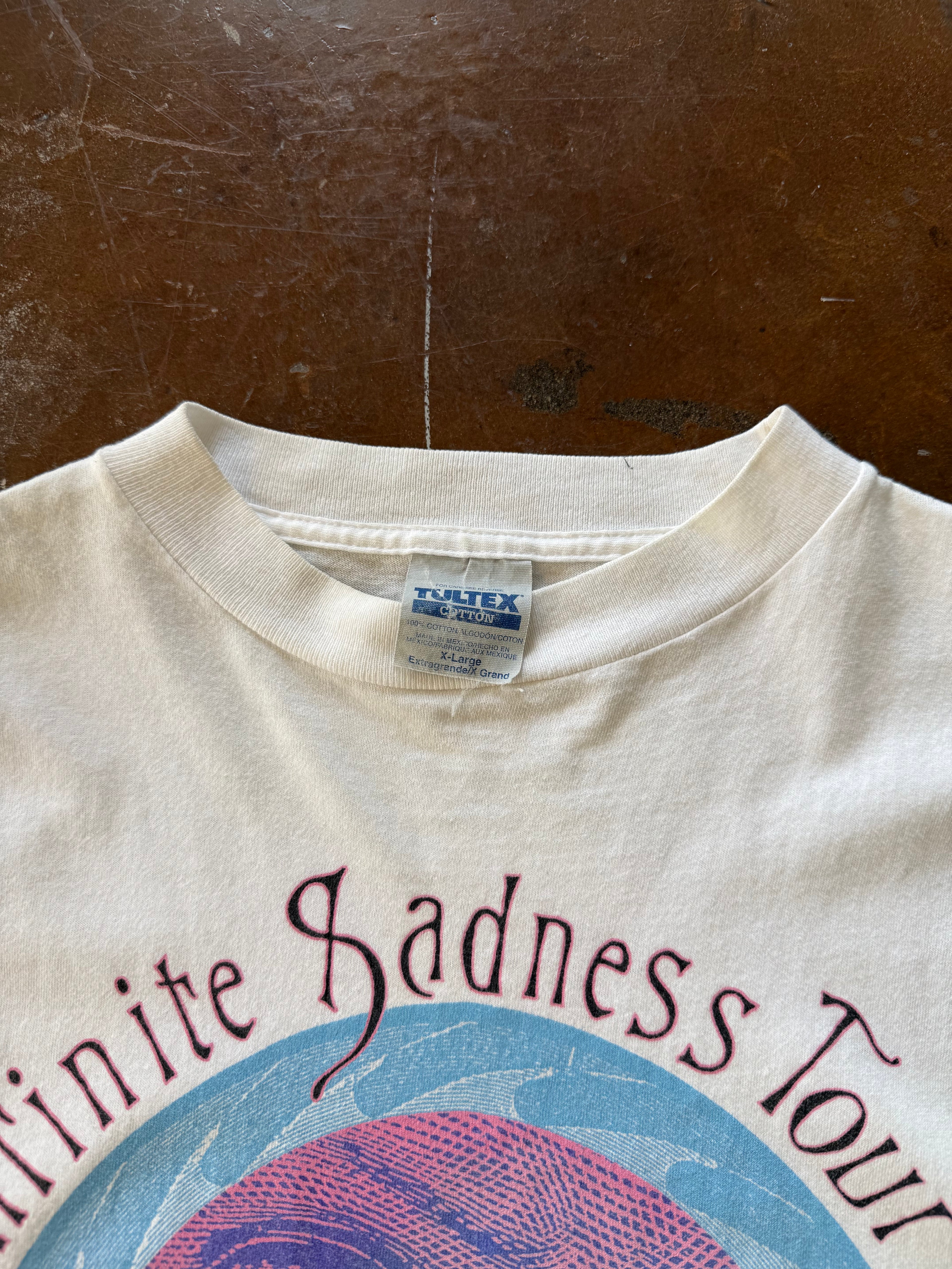 1996 Smashing Pumpkins "infinite sadness tour" band shirt (XL)