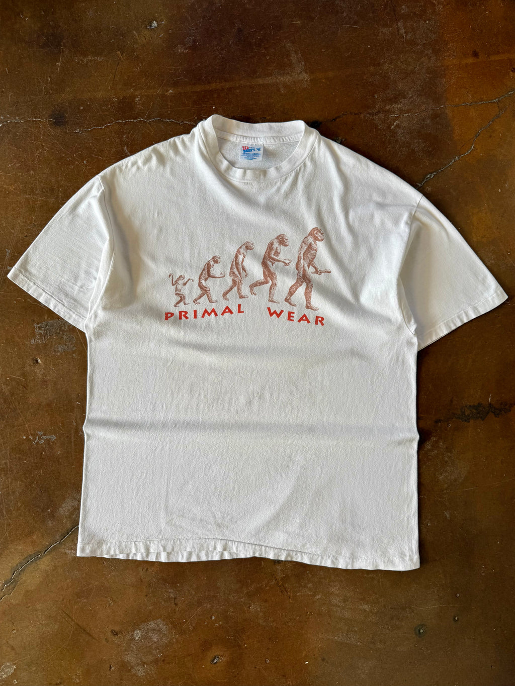 90s Primal Wear "let the evolution begin..." shirt (XL)