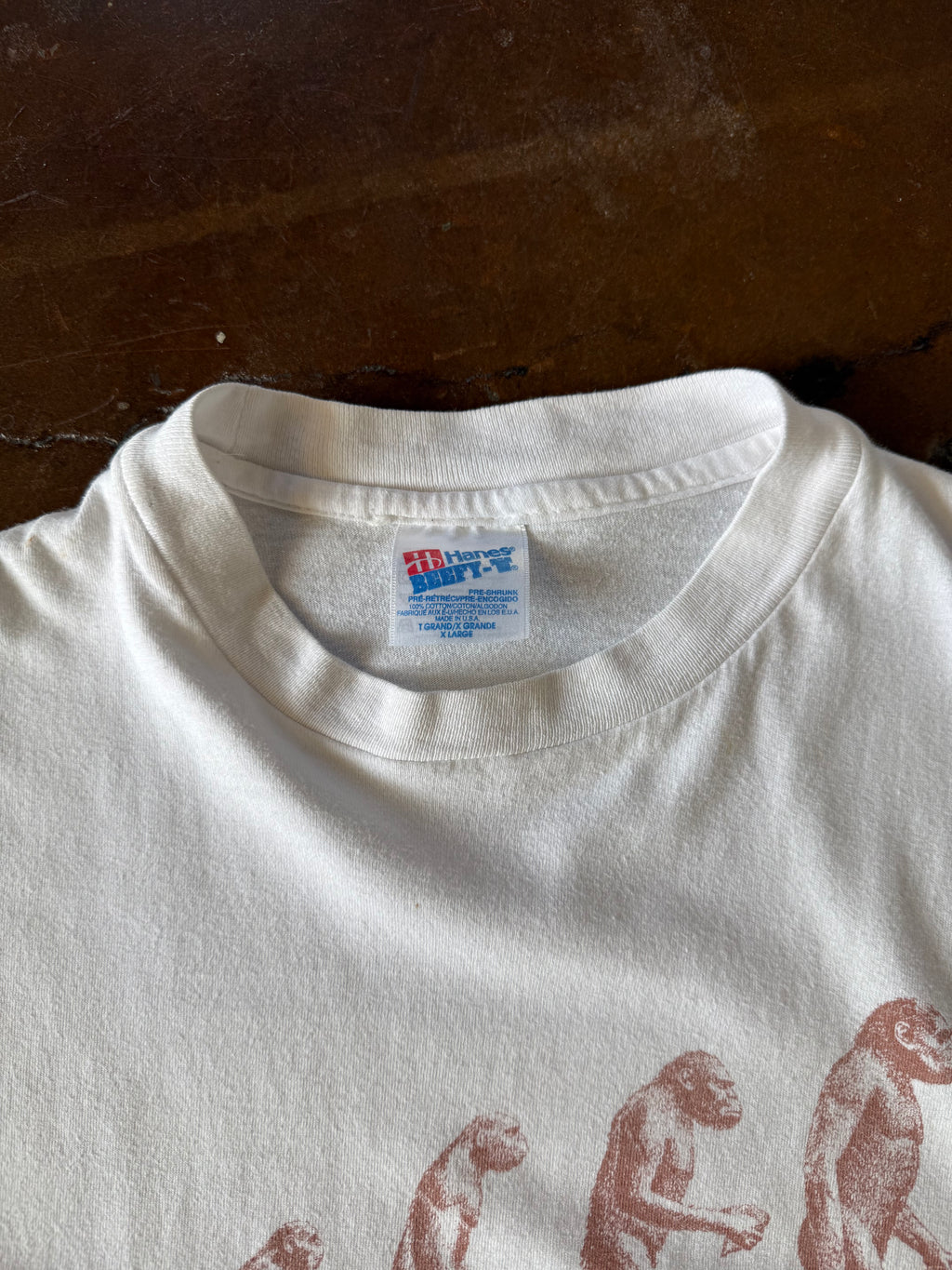 90s Primal Wear "let the evolution begin..." shirt (XL)