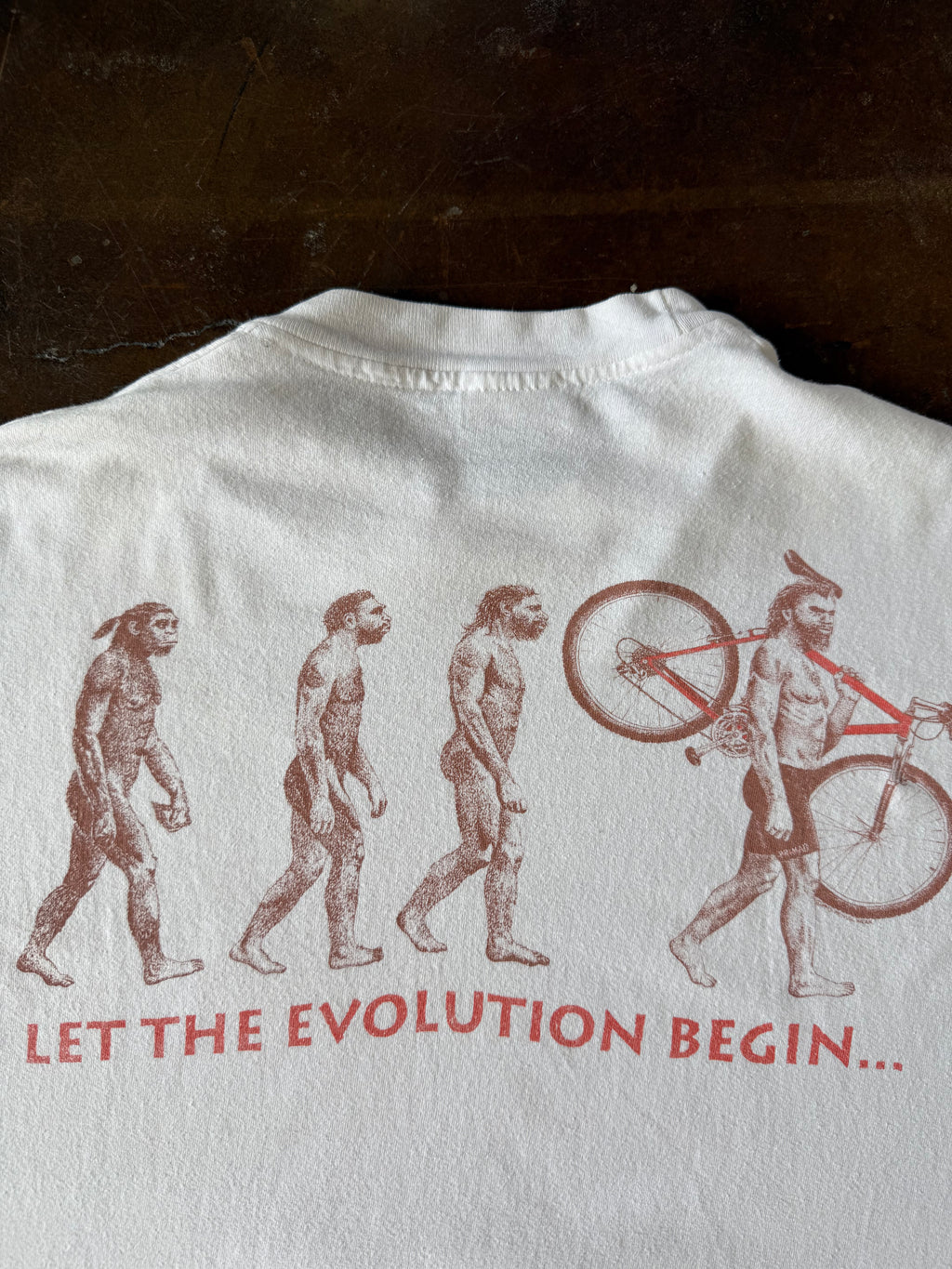 90s Primal Wear "let the evolution begin..." shirt (XL)