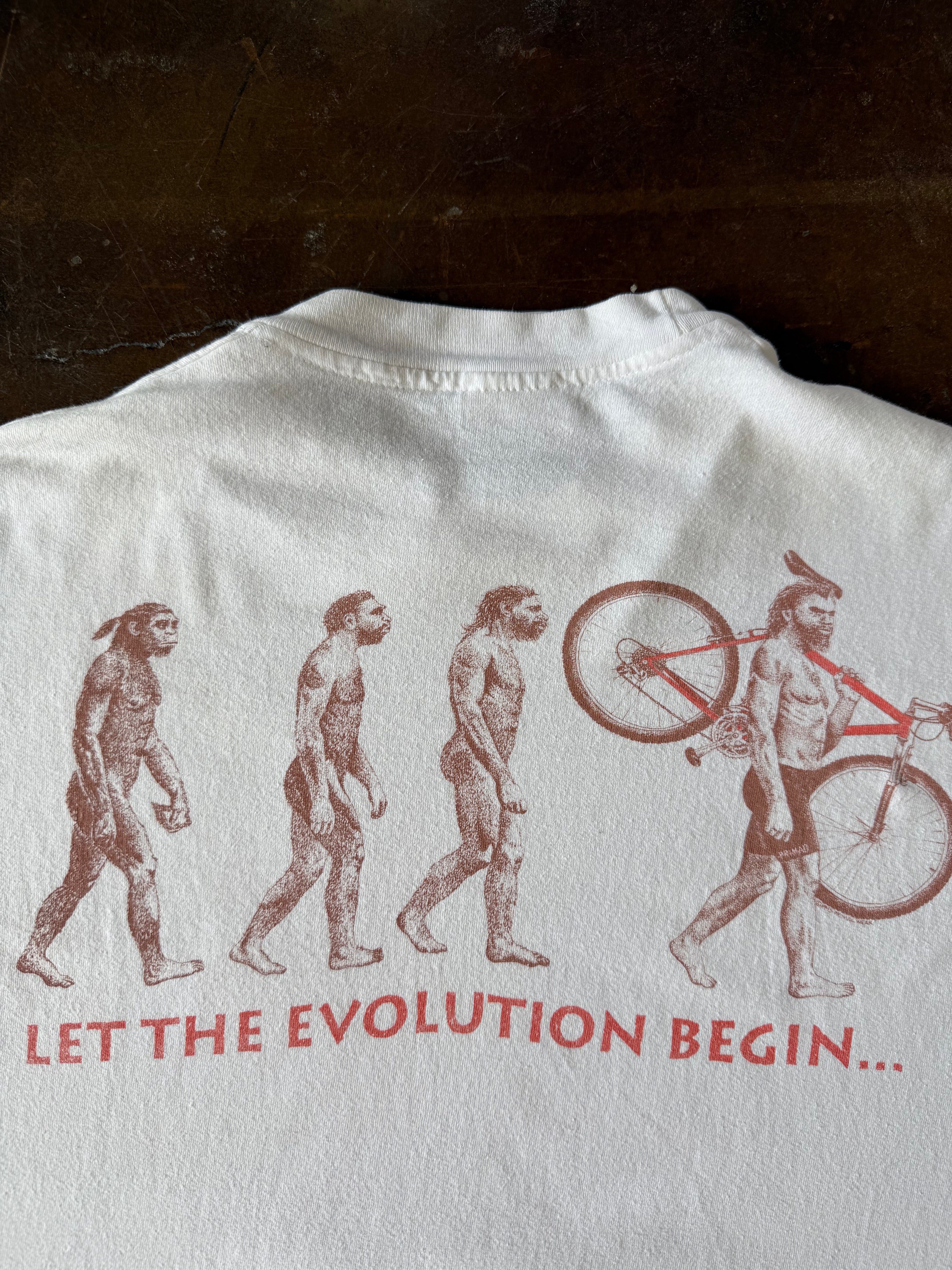 90s Primal Wear "let the evolution begin..." shirt (XL)