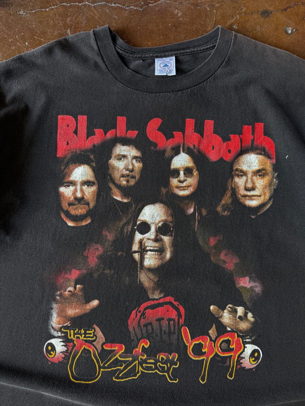 1999 Ozzfest Black Sabbath band shirt (XL)