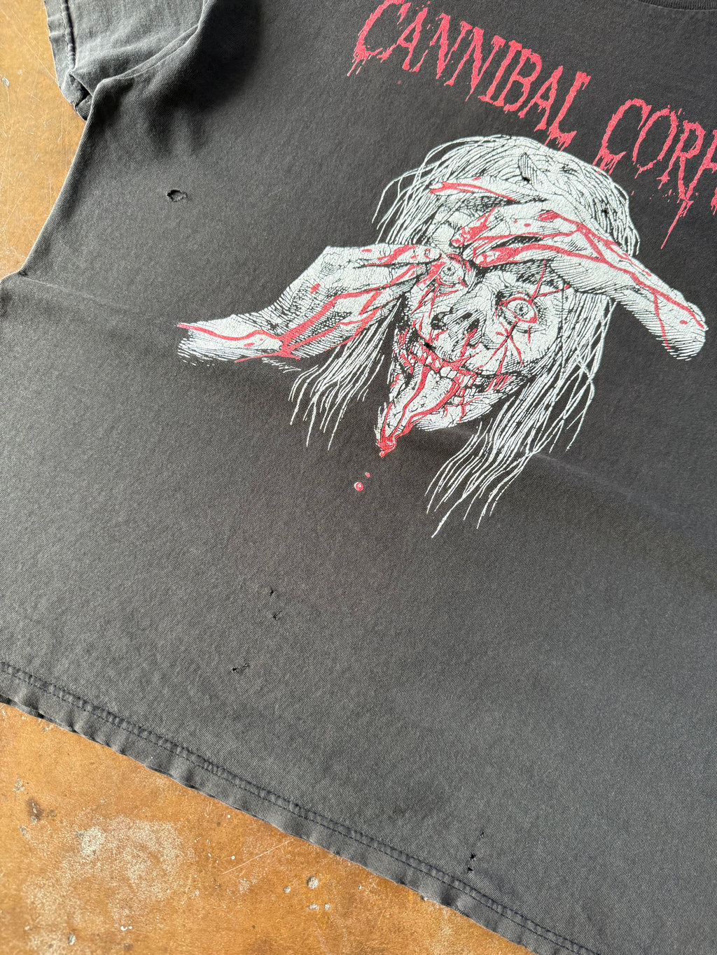 90s Cannibal Corpse "disfigured" band shirt (XL)